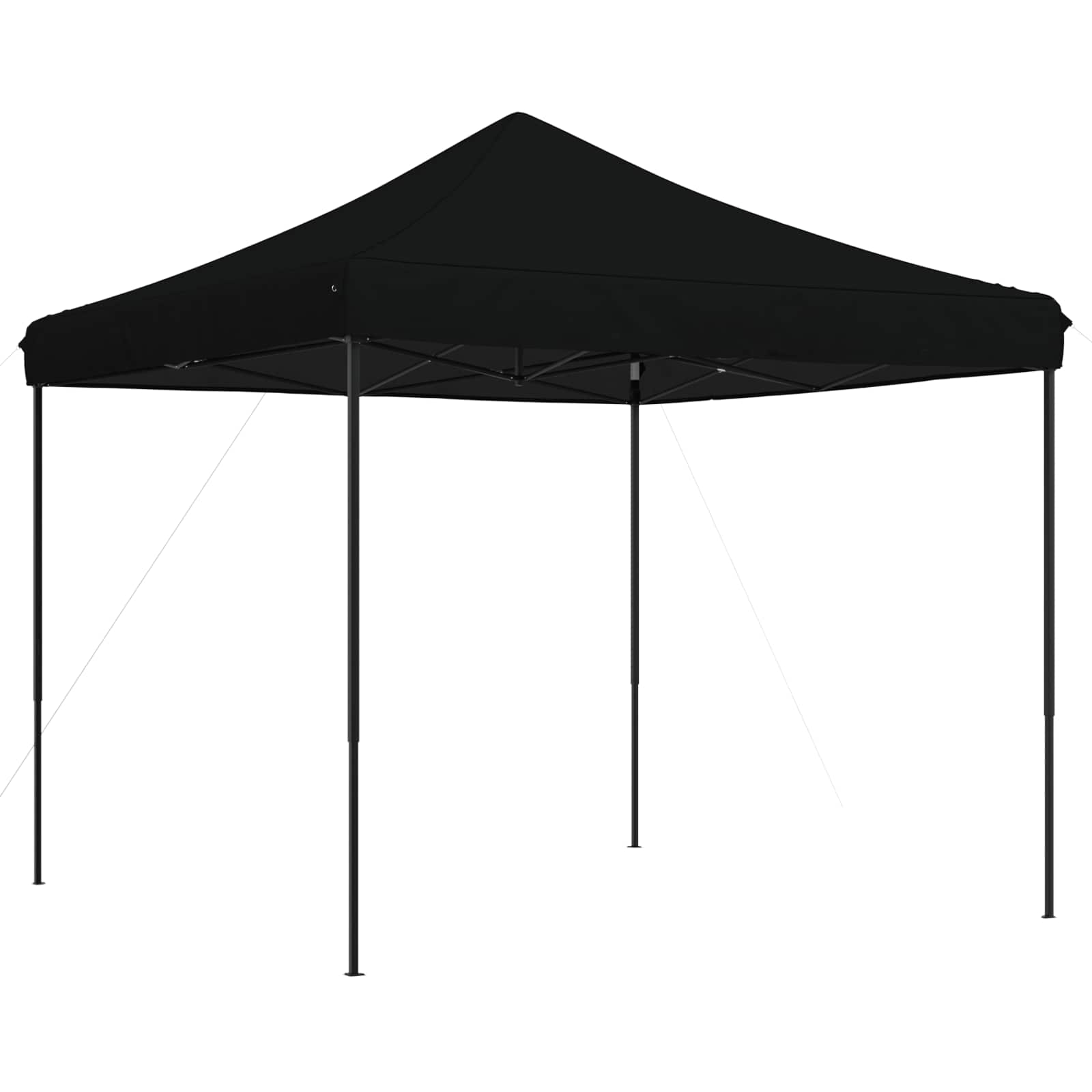 Šator za zabave Crna 292 x 292 x 315 cm Oxford tkanina
