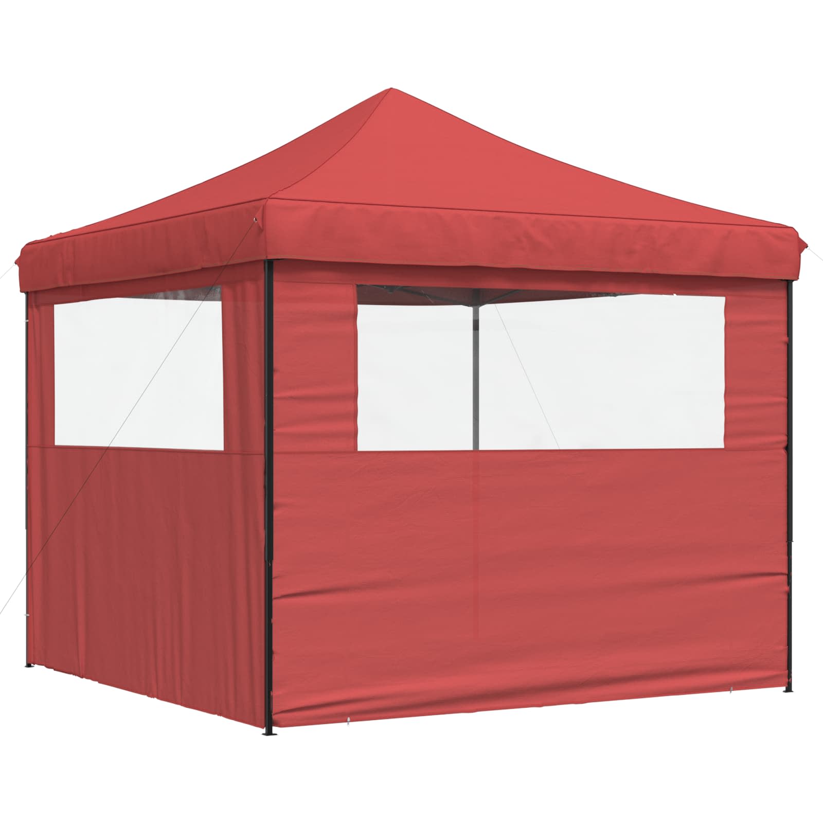 Šator za zabave Tamno crvena 292 x 292 x 315 cm Oxford tkanina