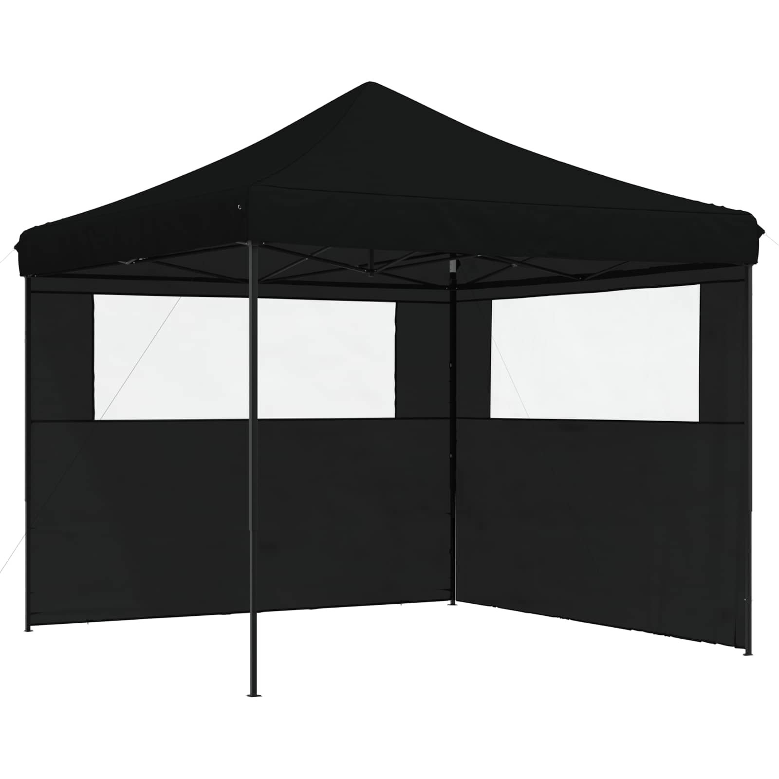 Šator za zabave Crna 292 x 292 x 315 cm Oxford tkanina