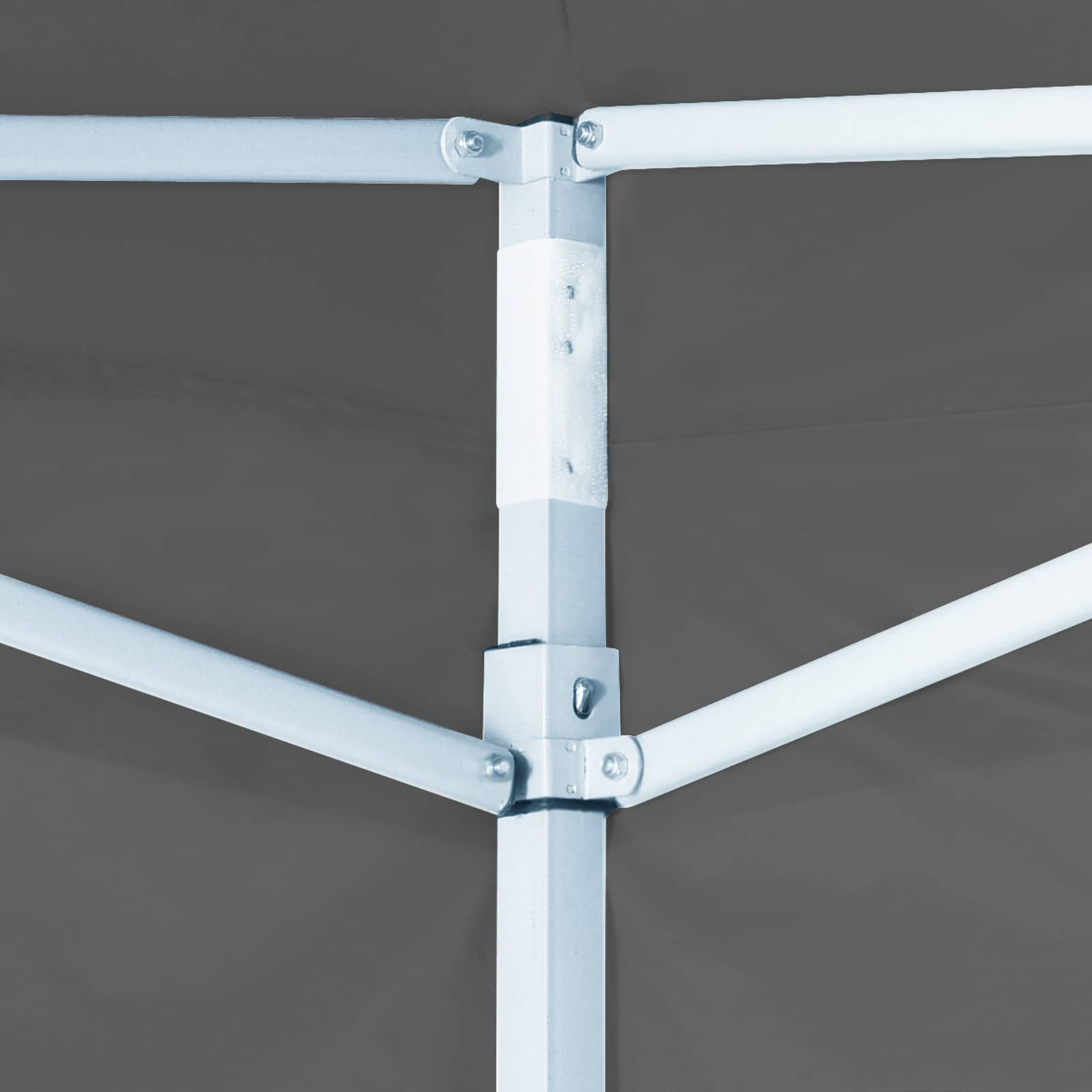 Šator za zabave Antracit 291 x 291 x 315 cm Oxford tkanina