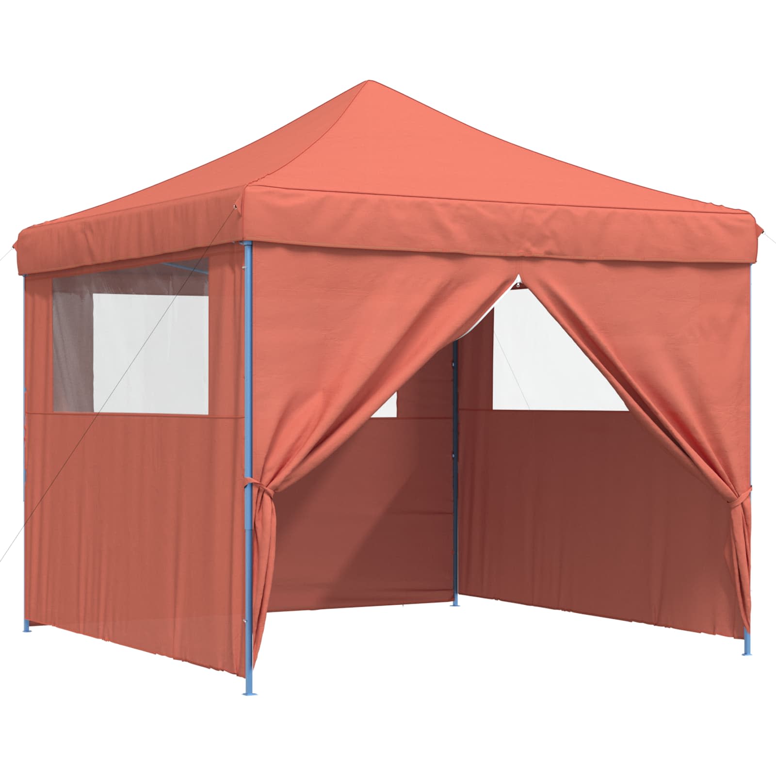 Šator za zabave 292 x 292 x 315 cm Terakota Oxford tkanina
