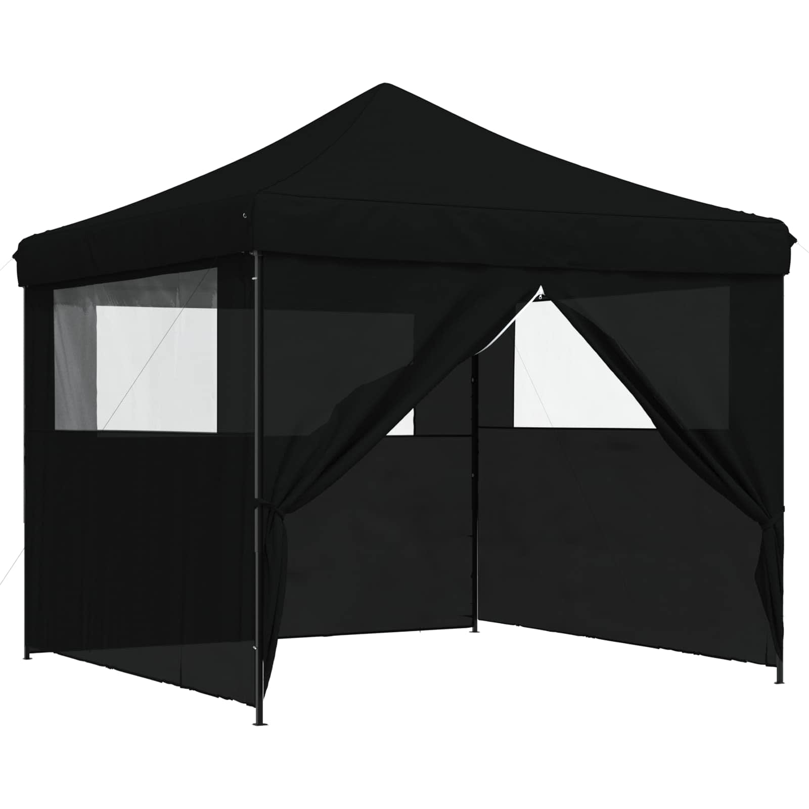 Šator za zabave Crna 292 x 292 x 315 cm Oxford tkanina