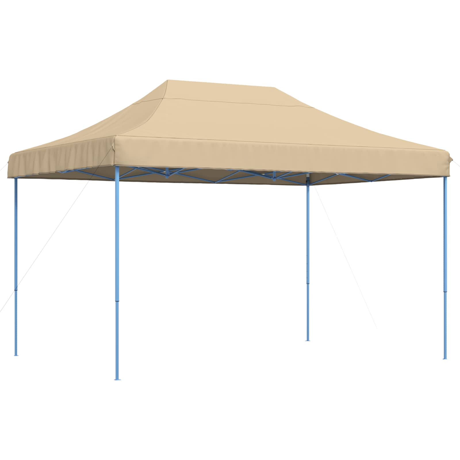 Šator za zabave Bež 279 x 410 x 315 cm Oxford tkanina