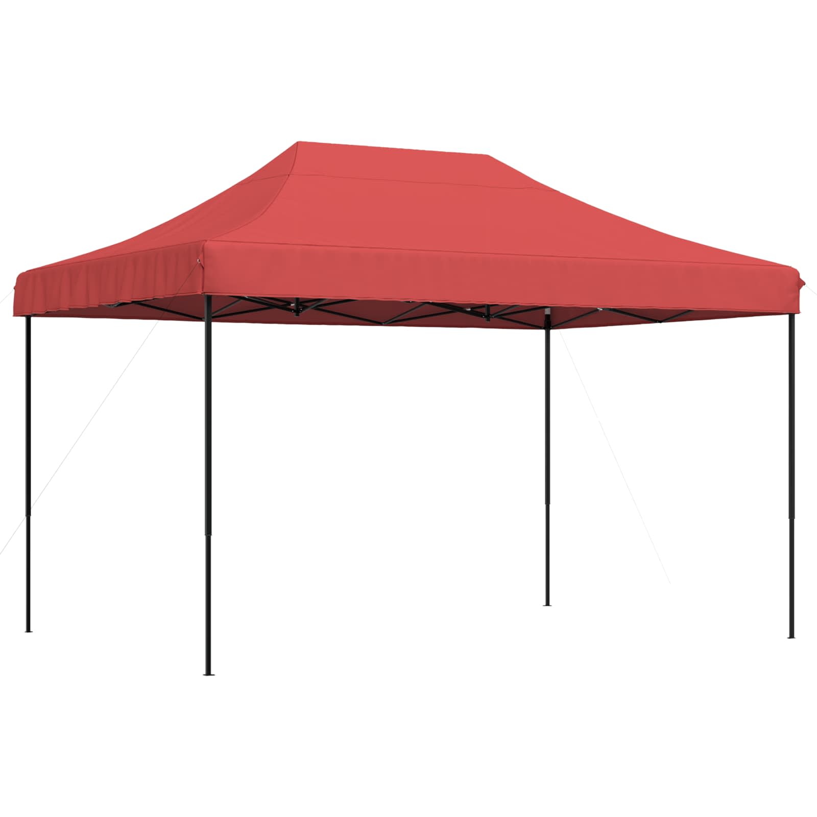 Šator za zabave Tamno crvena 279 x 410 x 315 cm Oxford tkanina