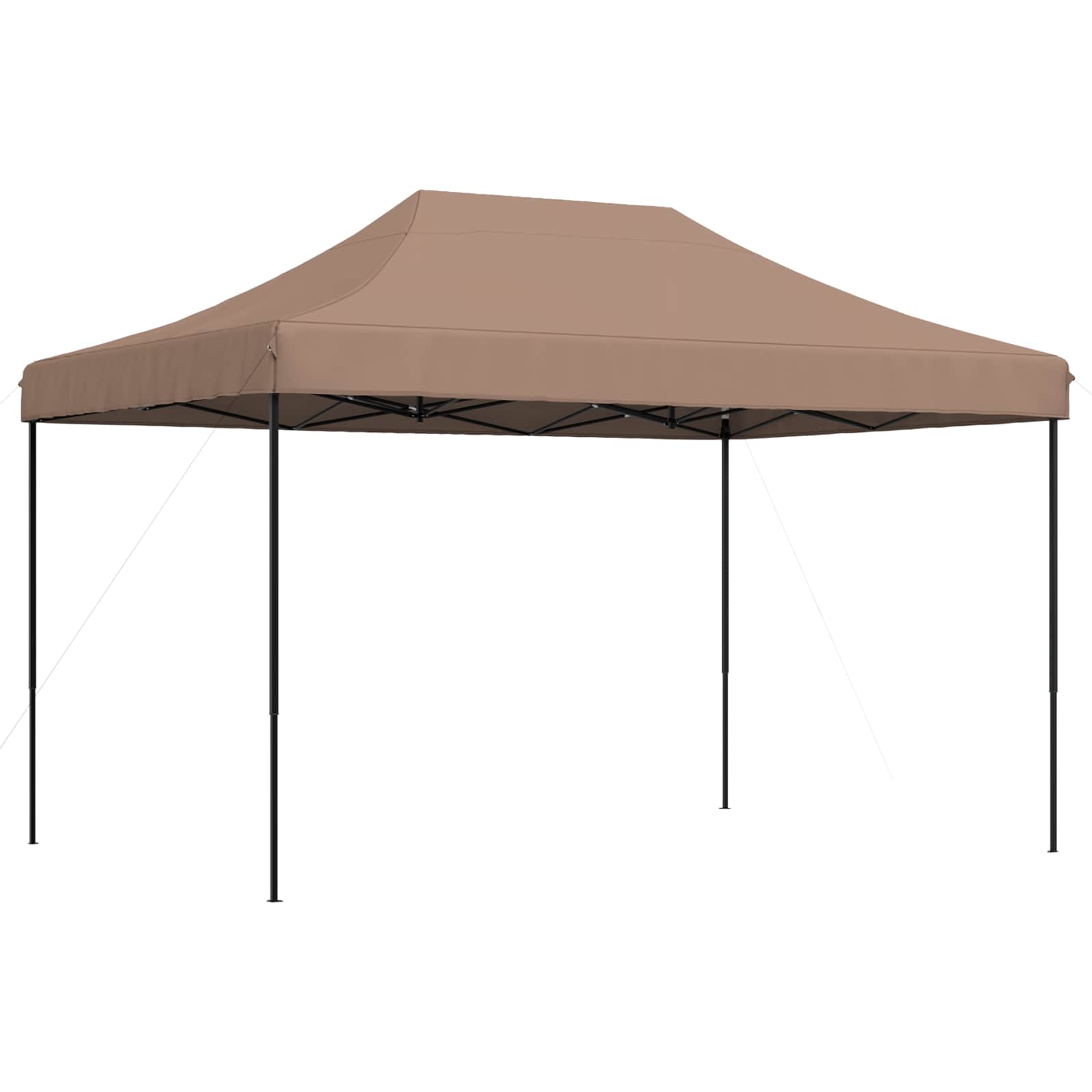 Šator za zabave Smeđa 279 x 410 x 315 cm Oxford tkanina