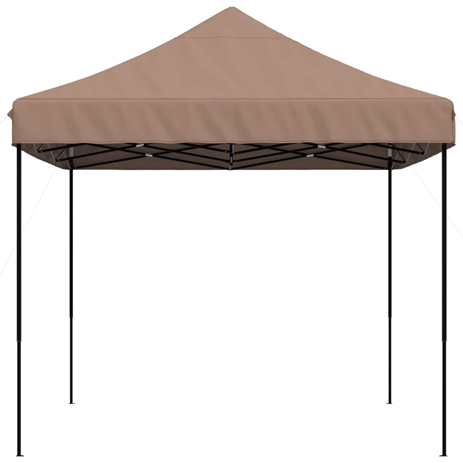 Šator za zabave Smeđa 279 x 410 x 315 cm Oxford tkanina