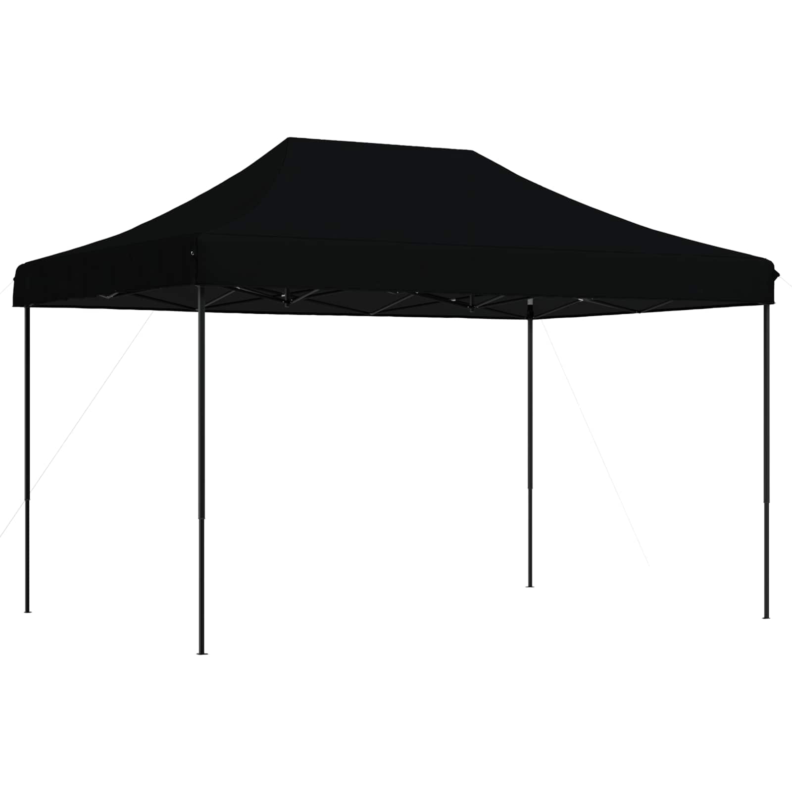 Šator za zabave Crna 279 x 410 x 315 cm Oxford tkanina