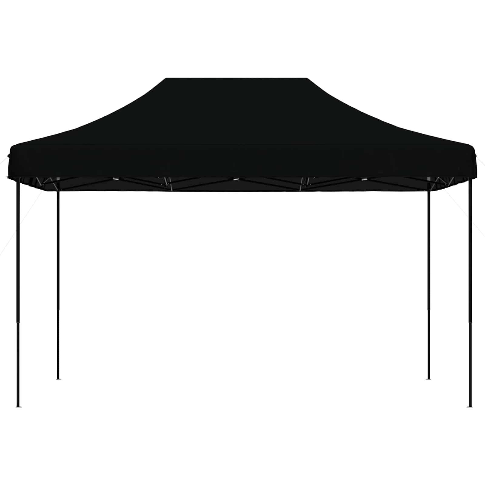 Šator za zabave Crna 279 x 410 x 315 cm Oxford tkanina
