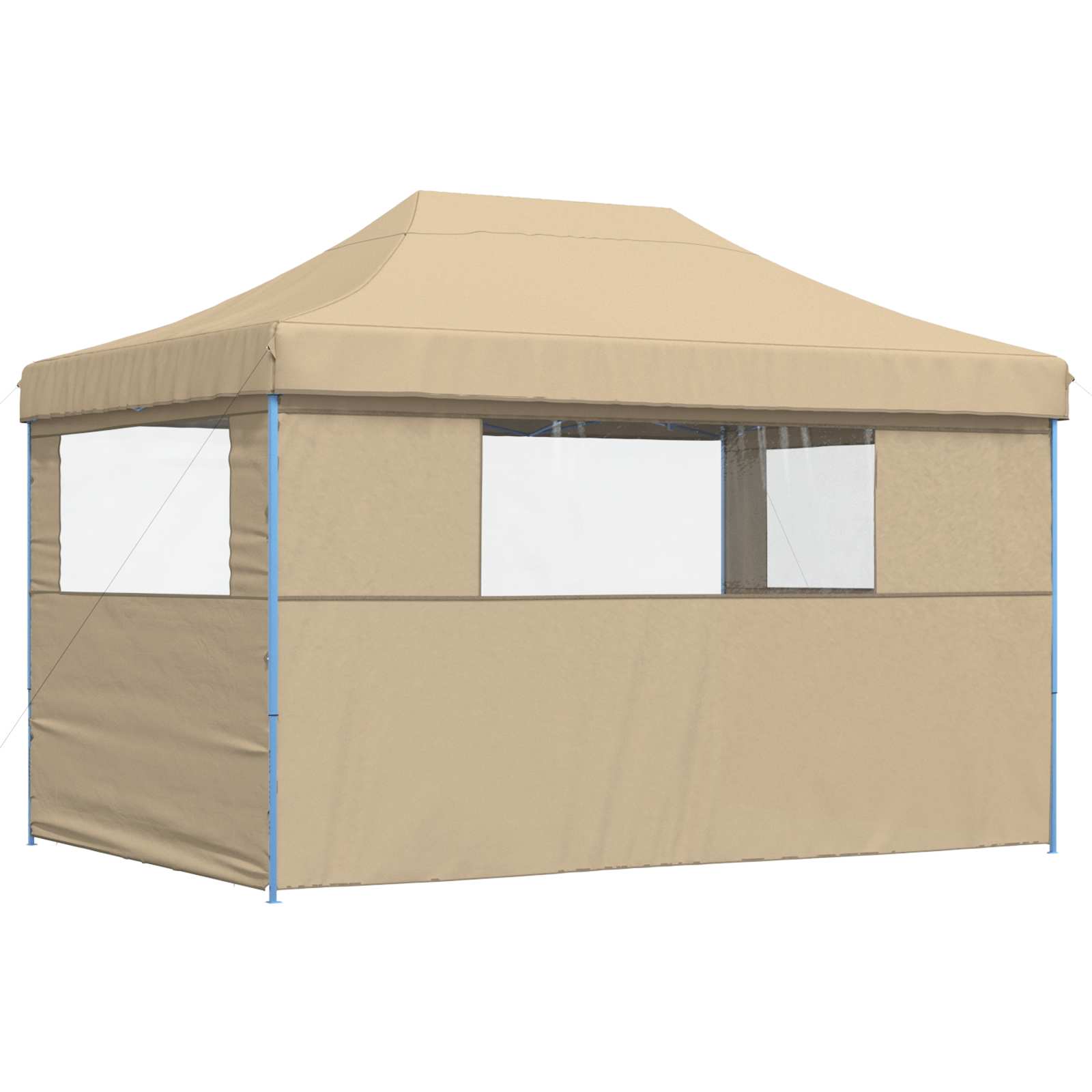 Šator za zabave Bež 279 x 410 x 315 cm Oxford tkanina