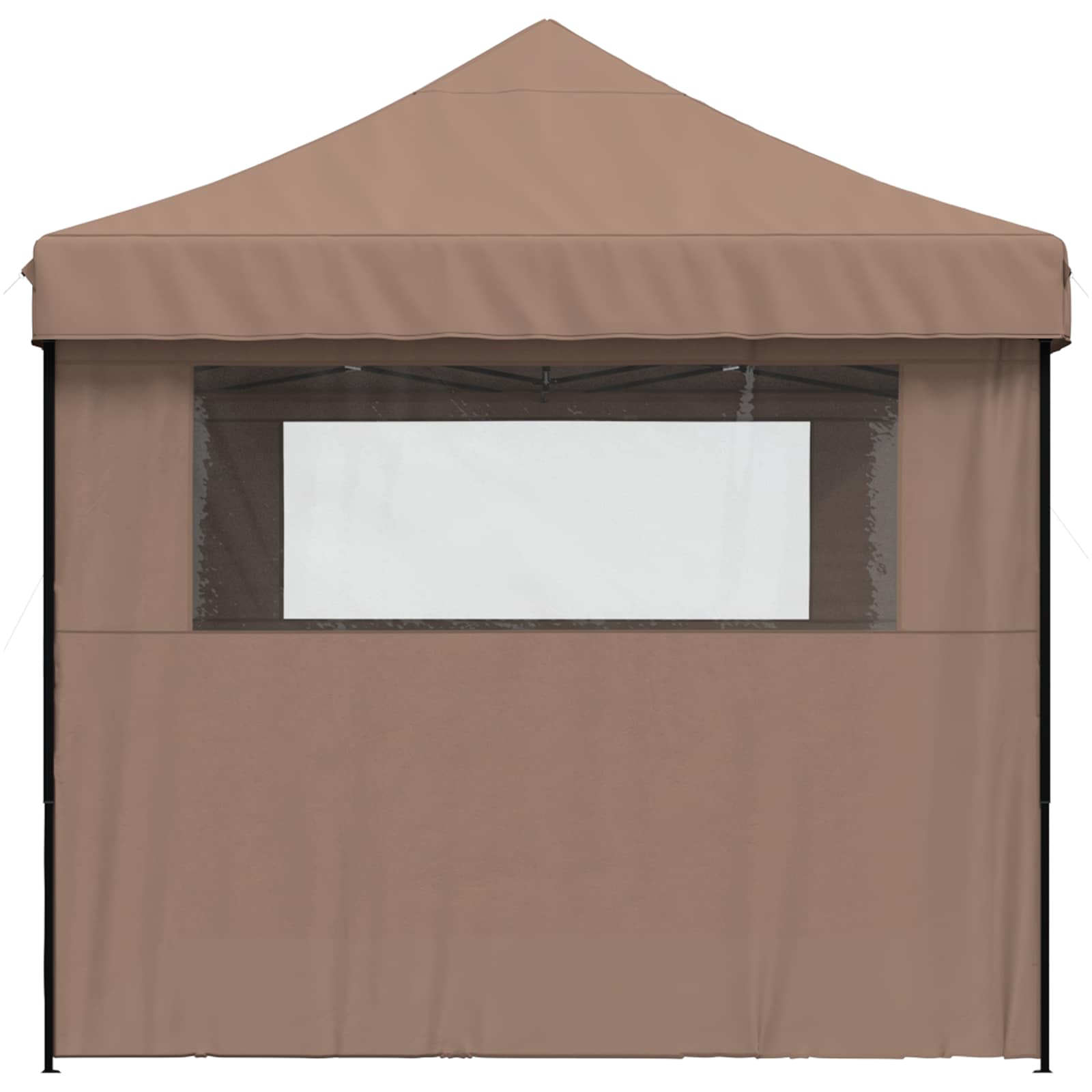 Šator za zabave Smeđa 279 x 410 x 315 cm Oxford tkanina