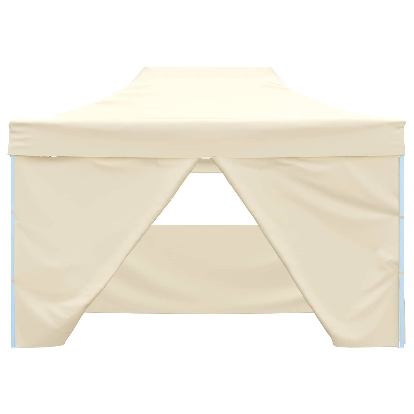 Šator za zabave 280 x 410 x 315 cm Krem Oxford tkanina