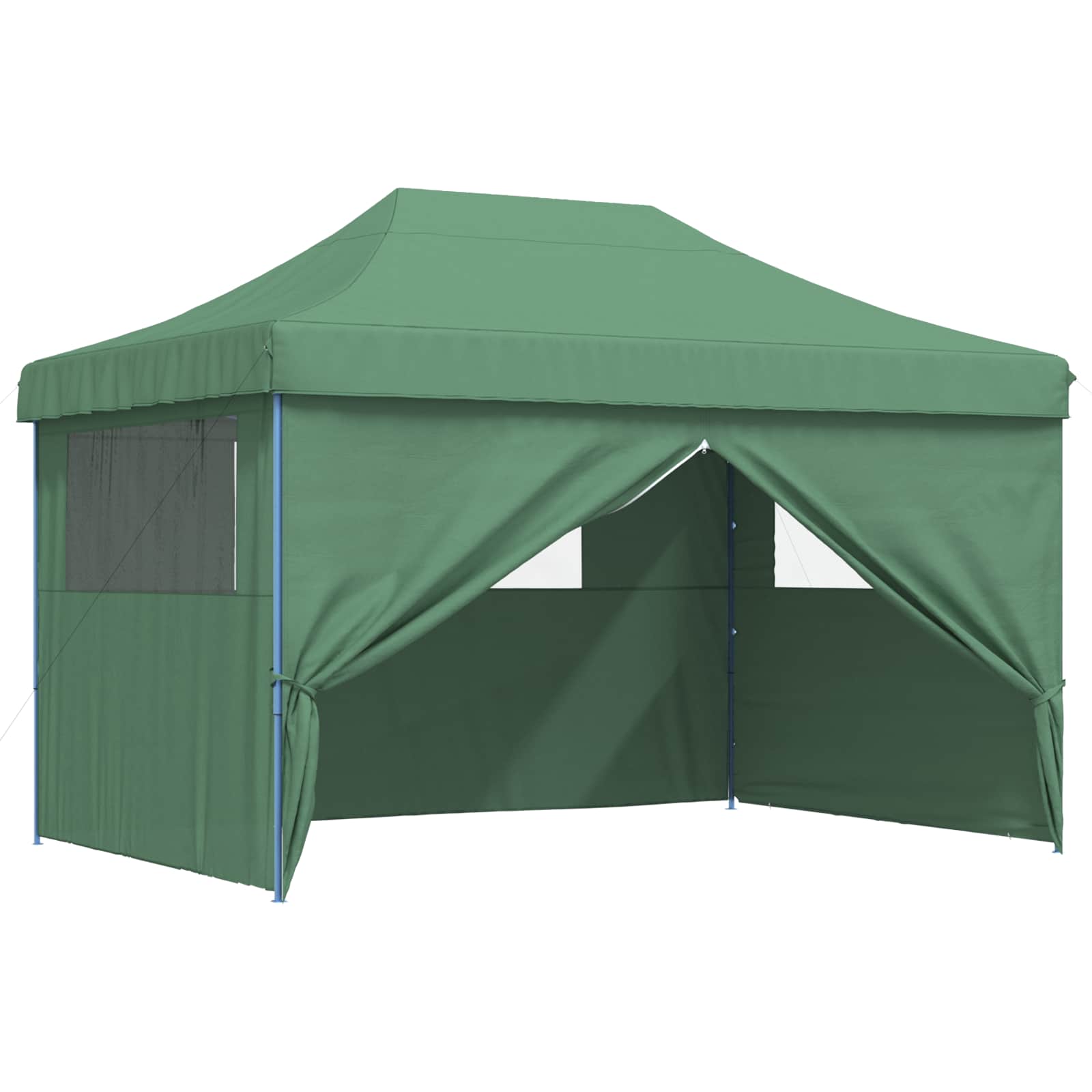 Šator za zabave Zelena 279 x 410 x 315 cm Oxford tkanina