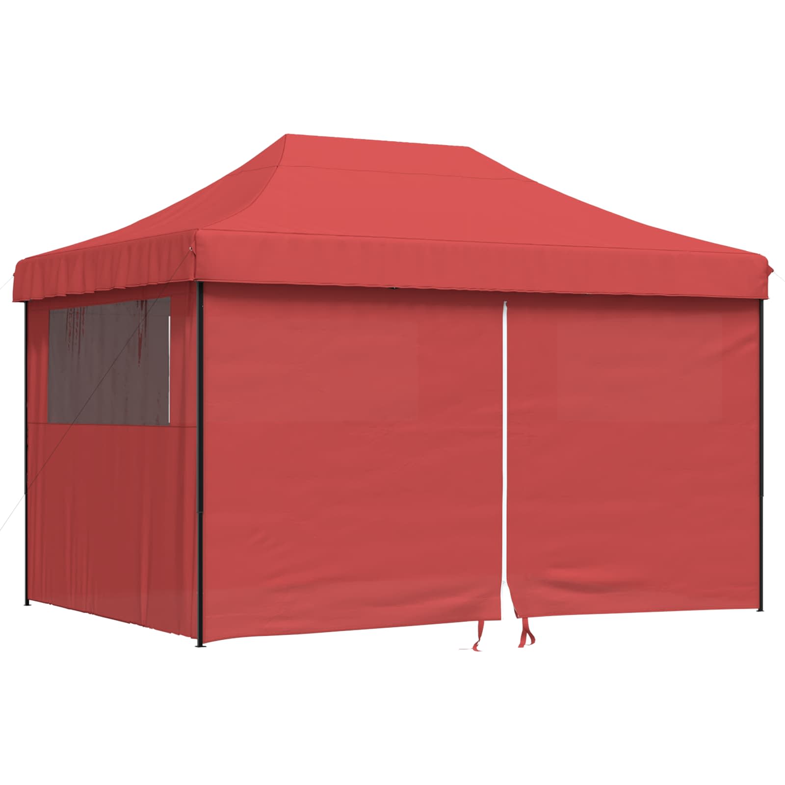 Šator za zabave Tamno crvena 279 x 410 x 315 cm Oxford tkanina