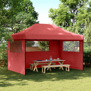 Šator za zabave Tamno crvena 292 x 440 x 315 cm Oxford tkanina
