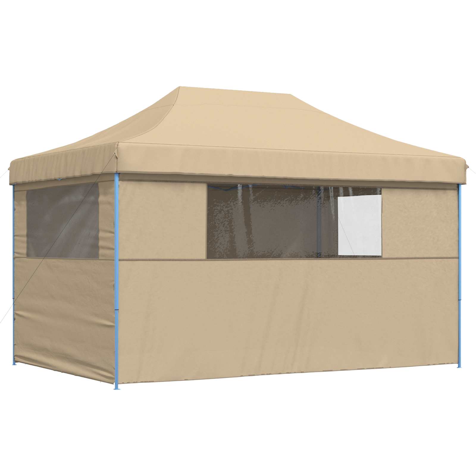 Šator za zabave Bež 292 x 440 x 315 cm Oxford tkanina