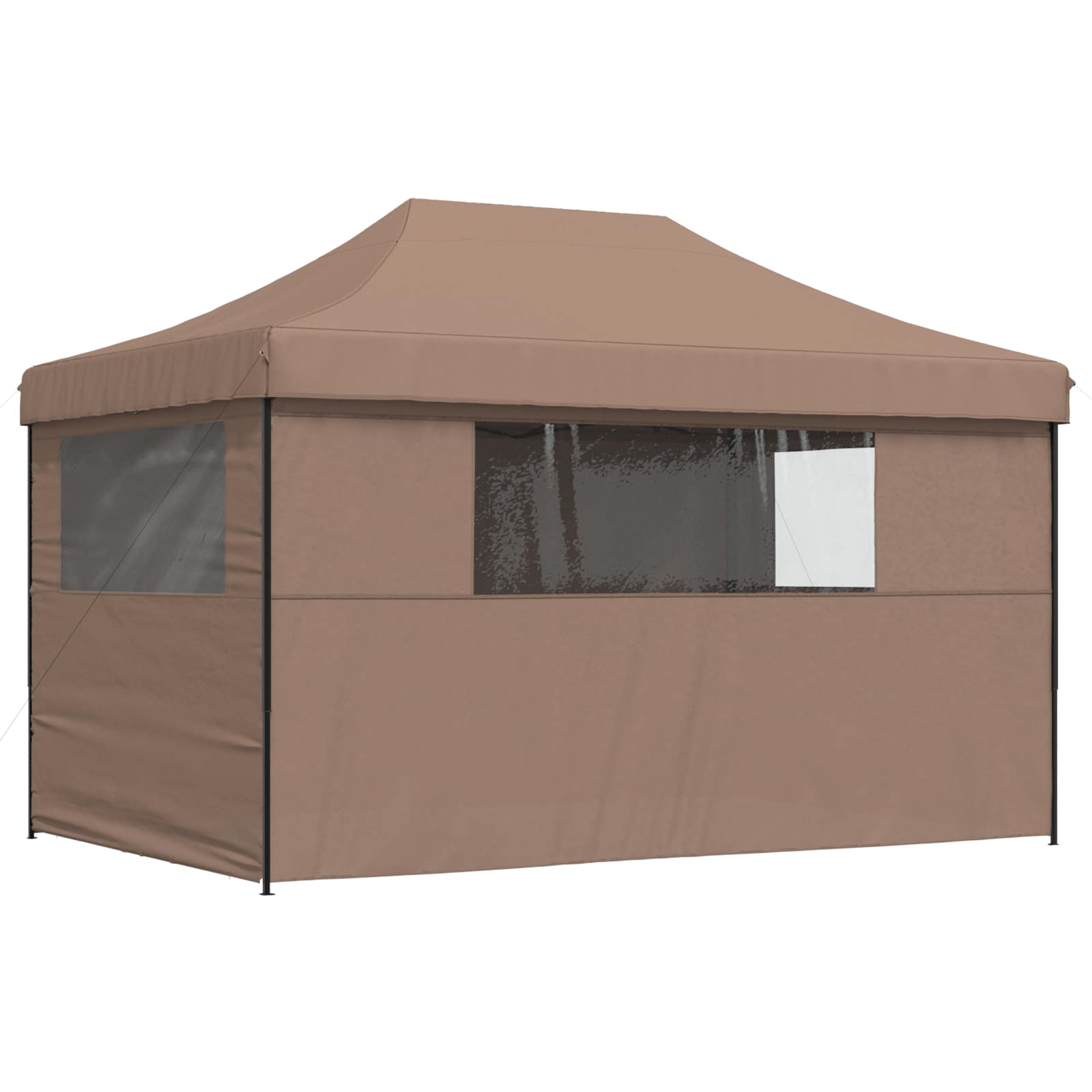 Šator za zabave Smeđa 292 x 440 x 315 cm Oxford tkanina