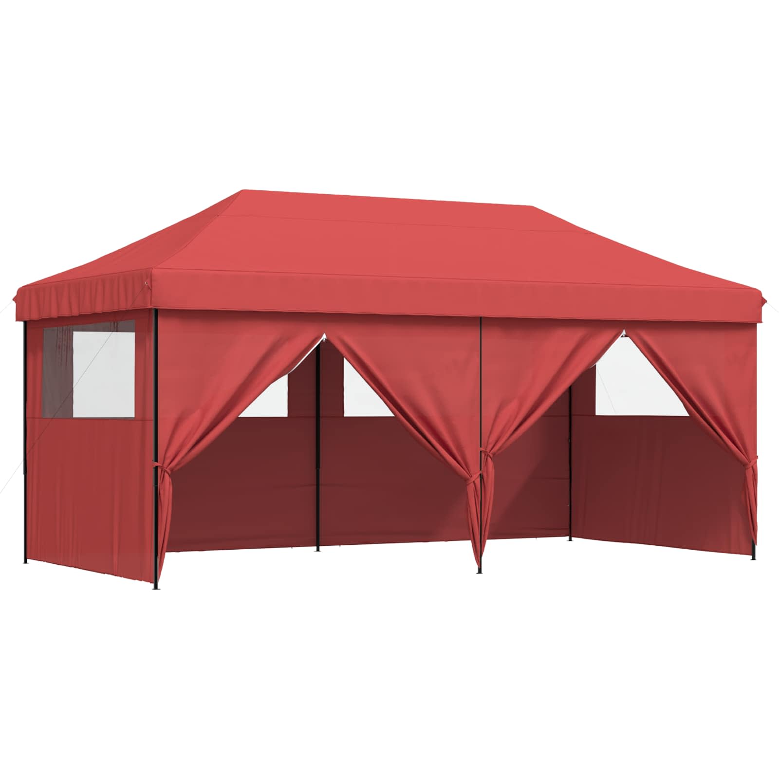 Šator za zabave 292 x 580 x 315 cm Tamno crvena Oxford tkanina