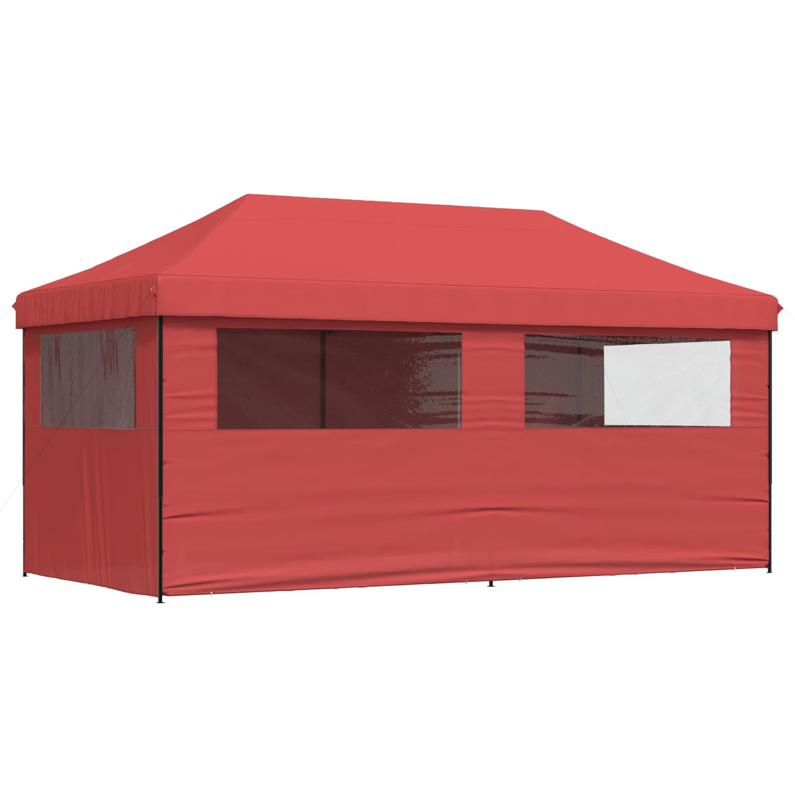 Šator za zabave 292 x 580 x 315 cm Tamno crvena Oxford tkanina