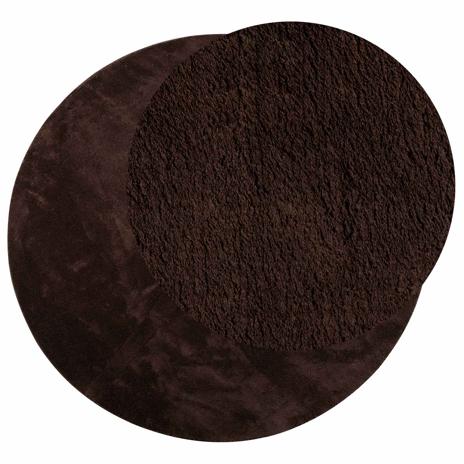 Srednje pahuljasti, mekana i periva prostirka HUARTE Smeđa