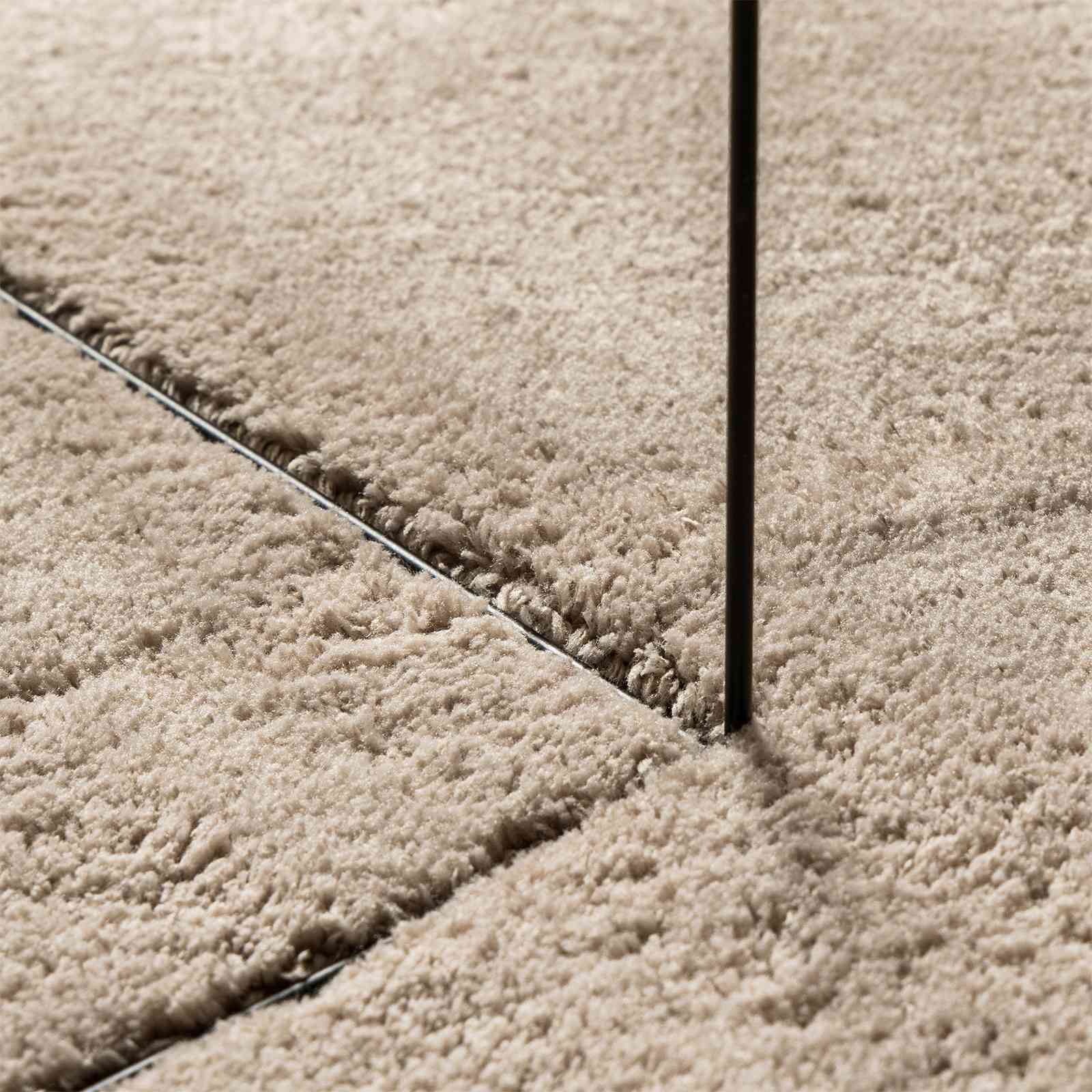 Srednje pahuljasti, mekana i periva prostirka HUARTE Pijesak