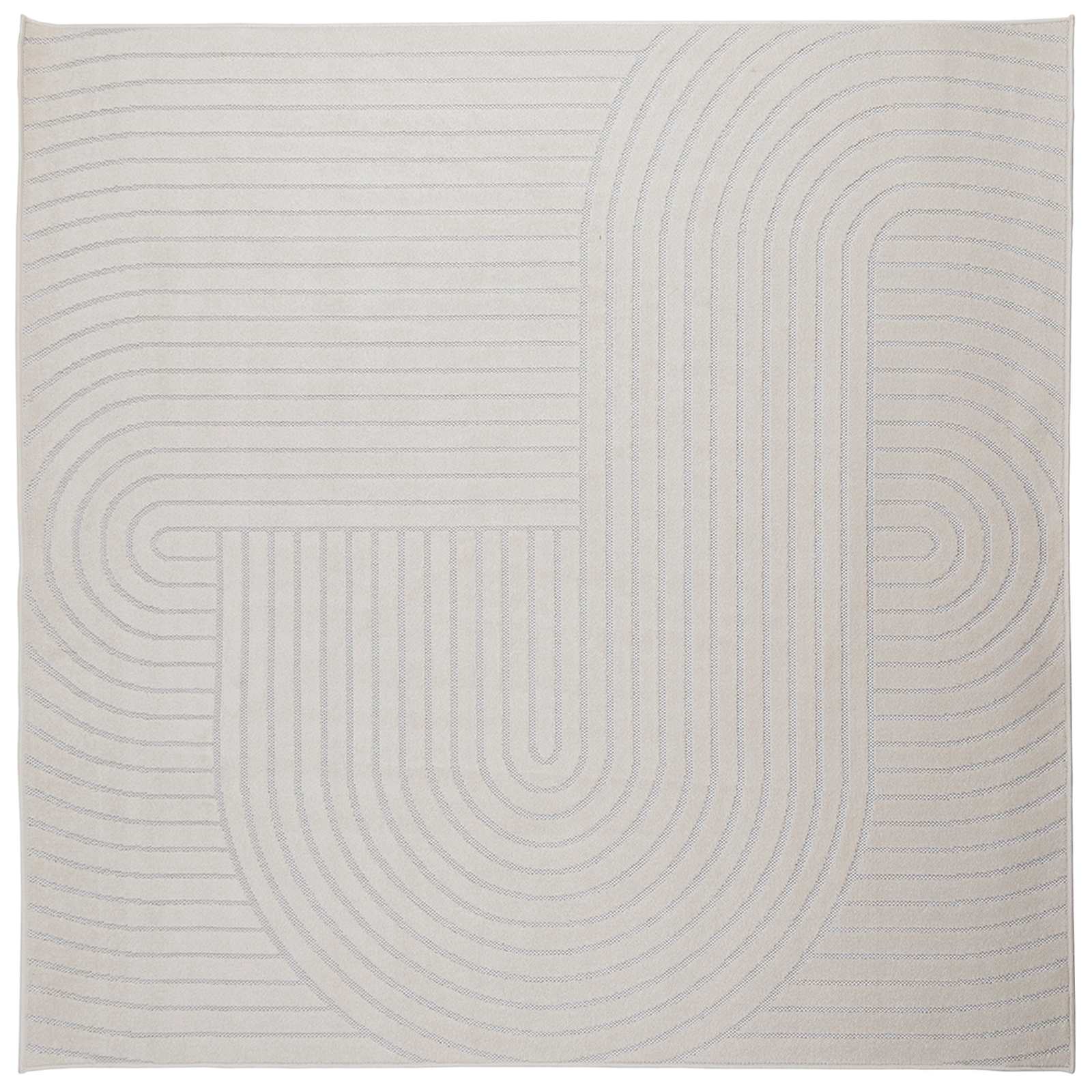 Tepisi za područja PALMERAS Krema 120 x 120 cm Poliester