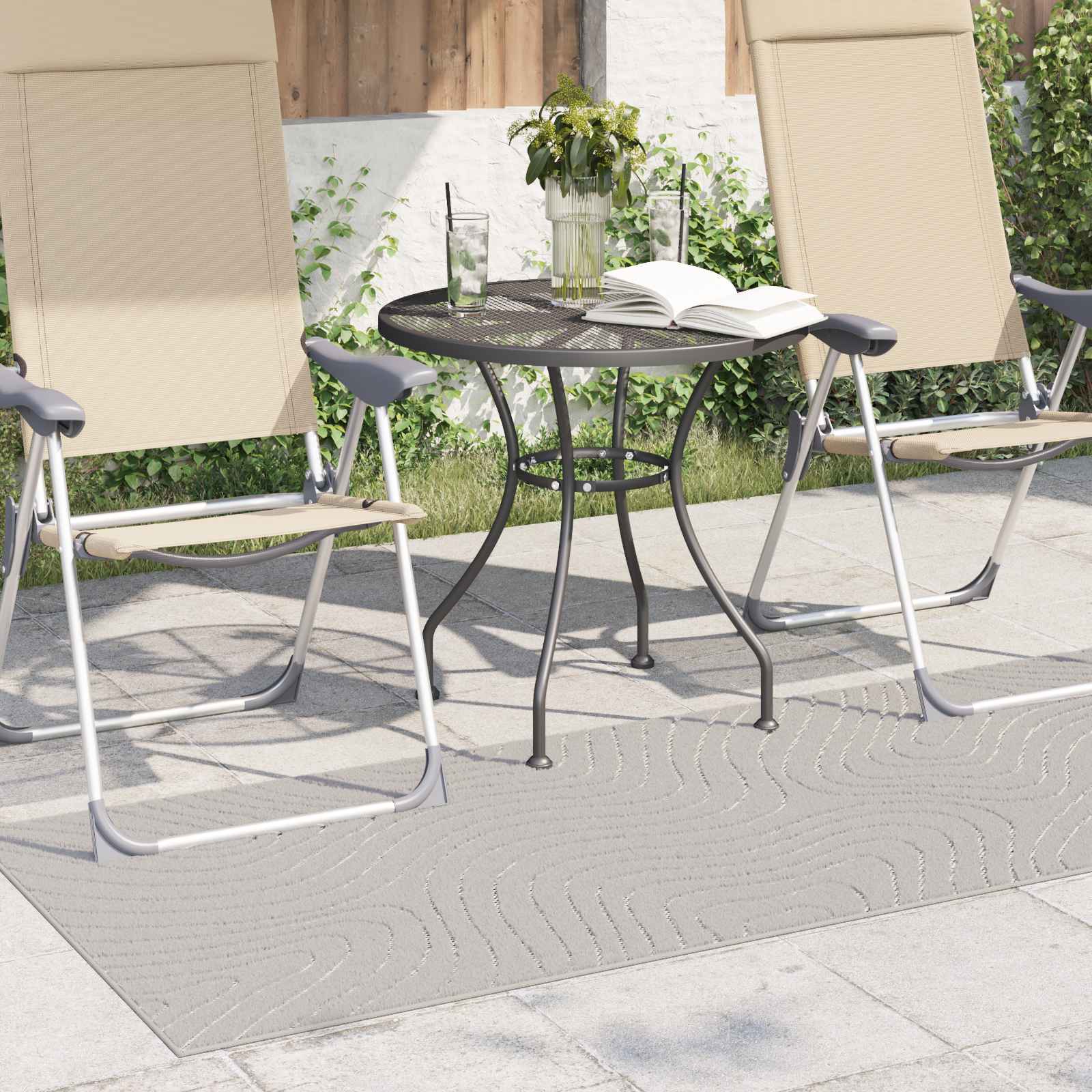 Tepisi za područja PALMERAS Krema 200 x 80 cm Poliester