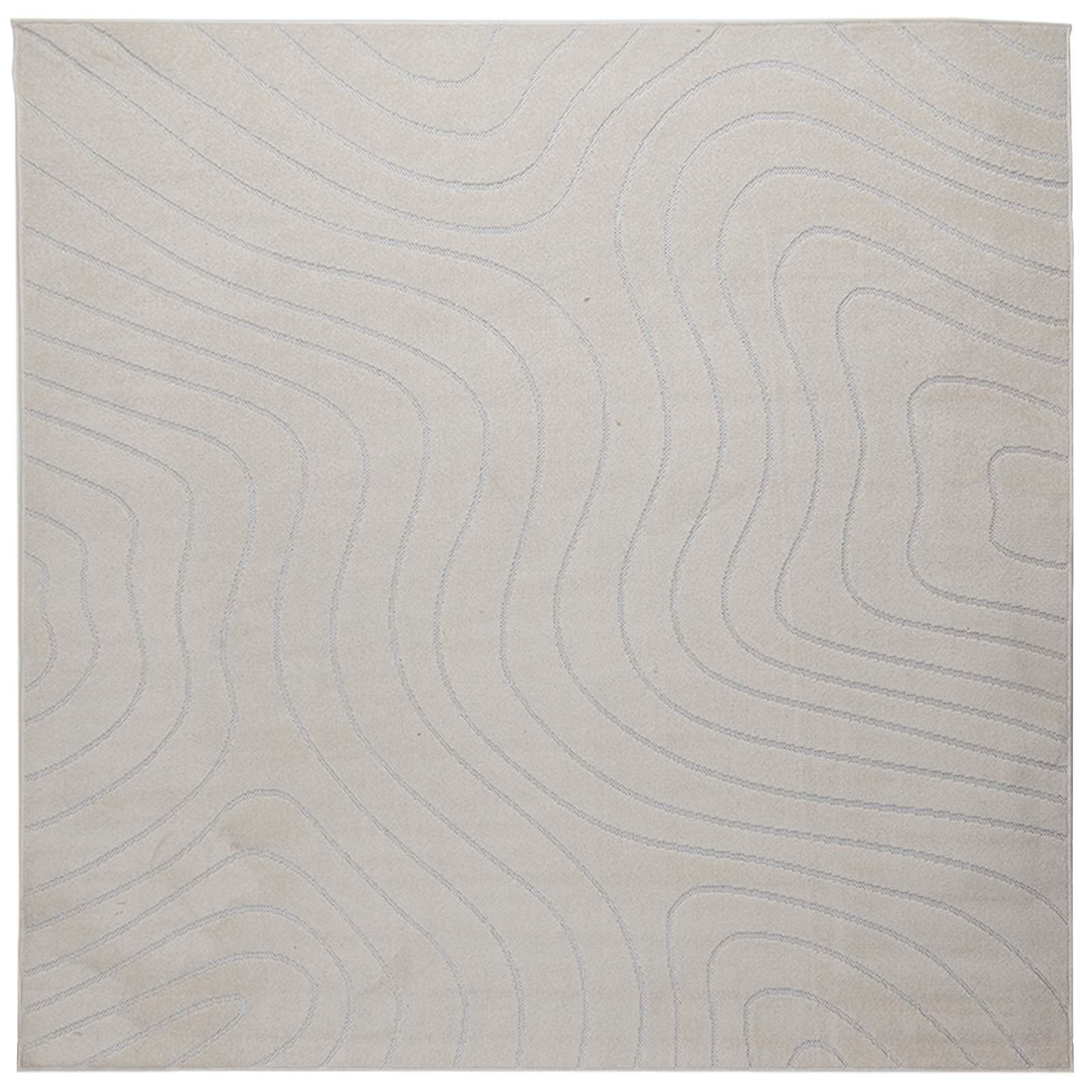 Tepisi za područja PALMERAS Krema 120 x 120 cm Poliester