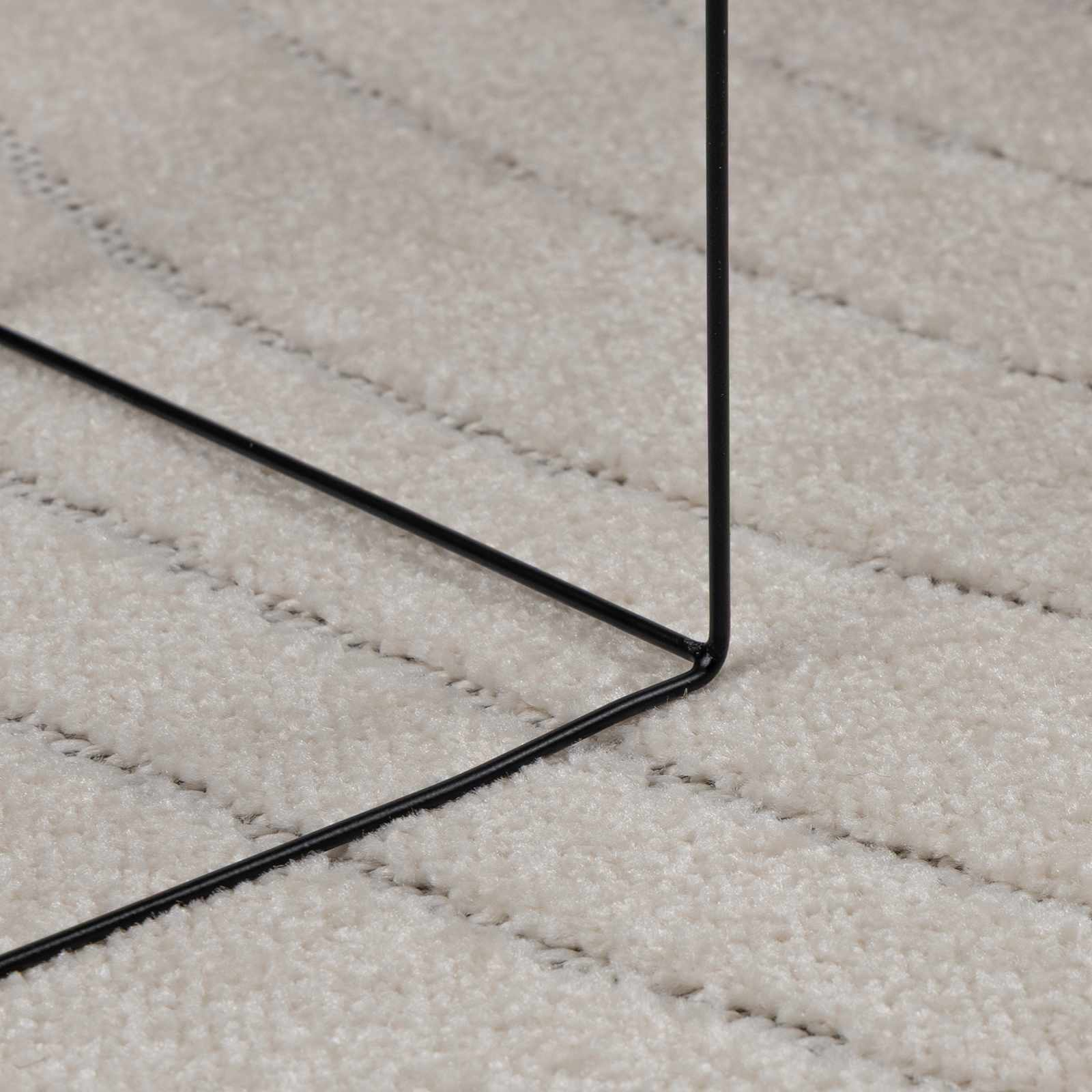 Tepisi za područja PALMERAS Krema 200 x 200 cm Poliester