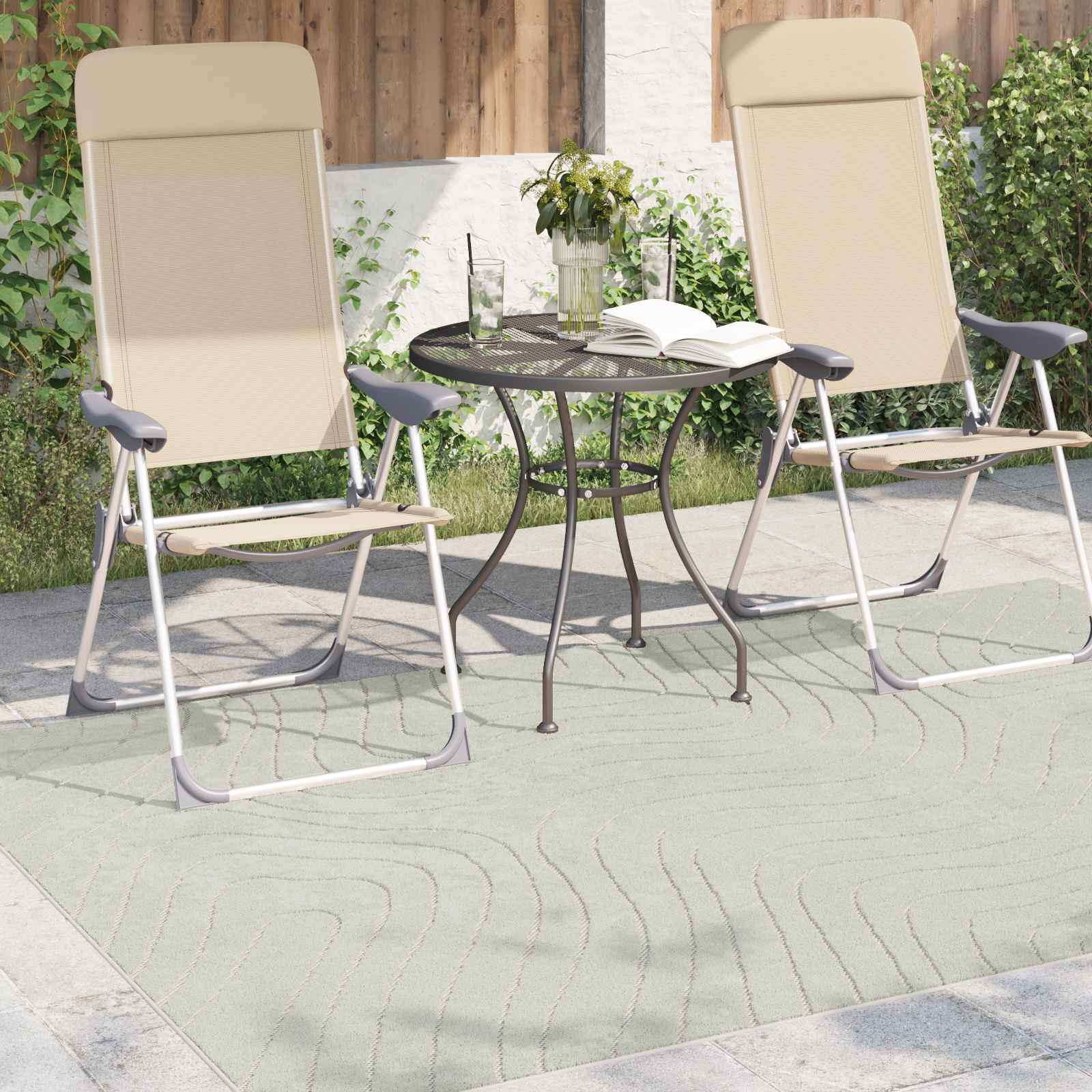 Tepisi za područja PALMERAS Zelena 160 x 230 cm Poliester