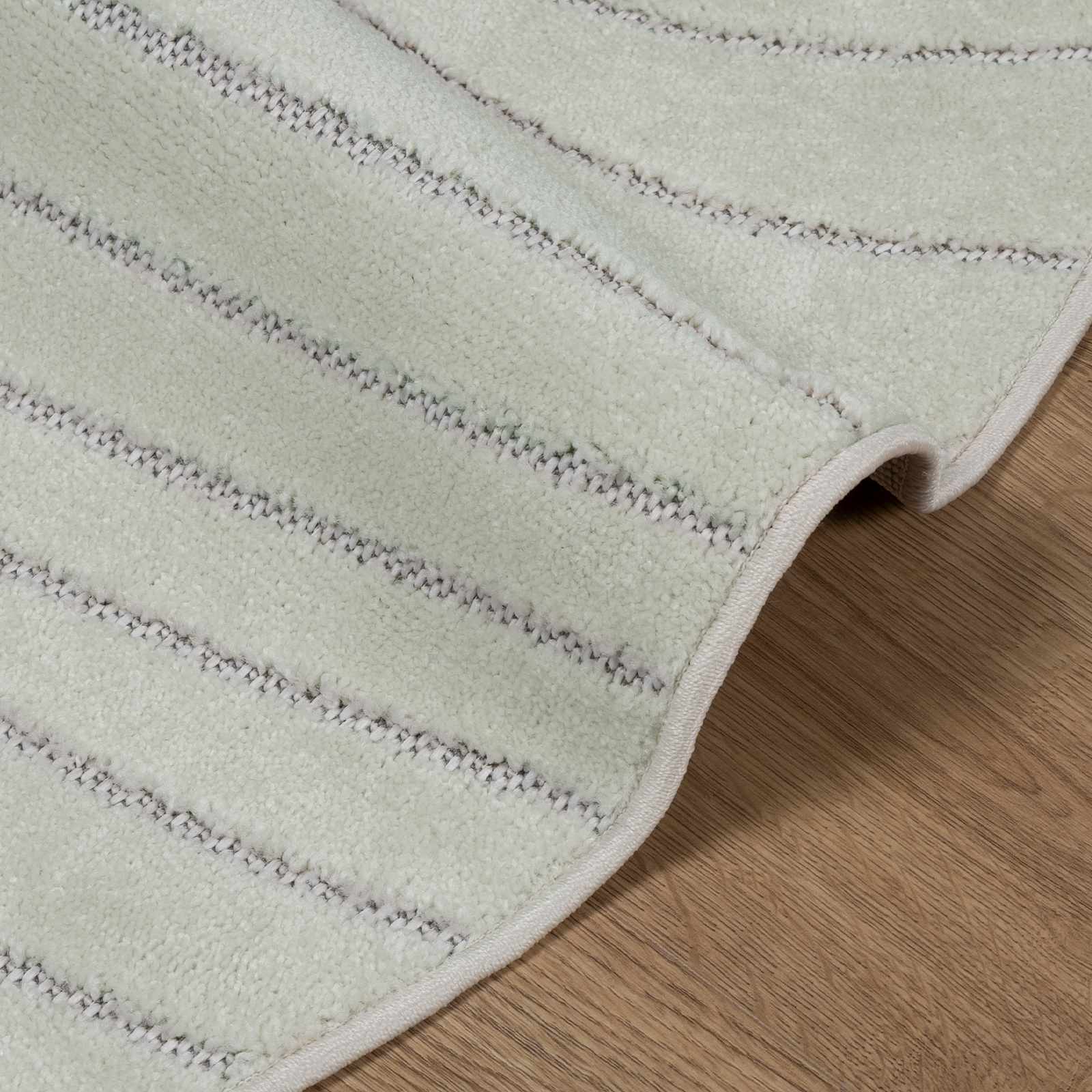 Tepisi za područja Kružni PALMERAS Zelena Ø 120 CM Poliester