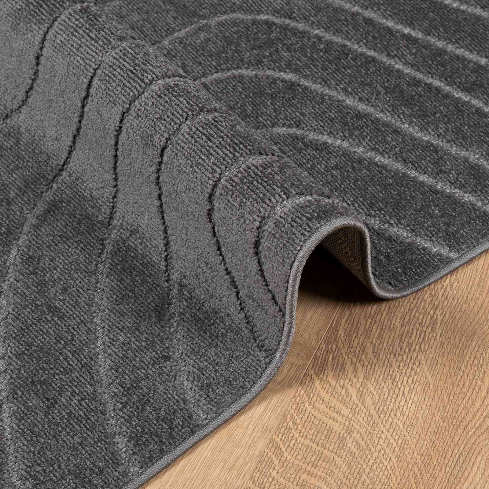 Tepisi za područja PALMERAS Antracit 280 x 200 cm Poliester