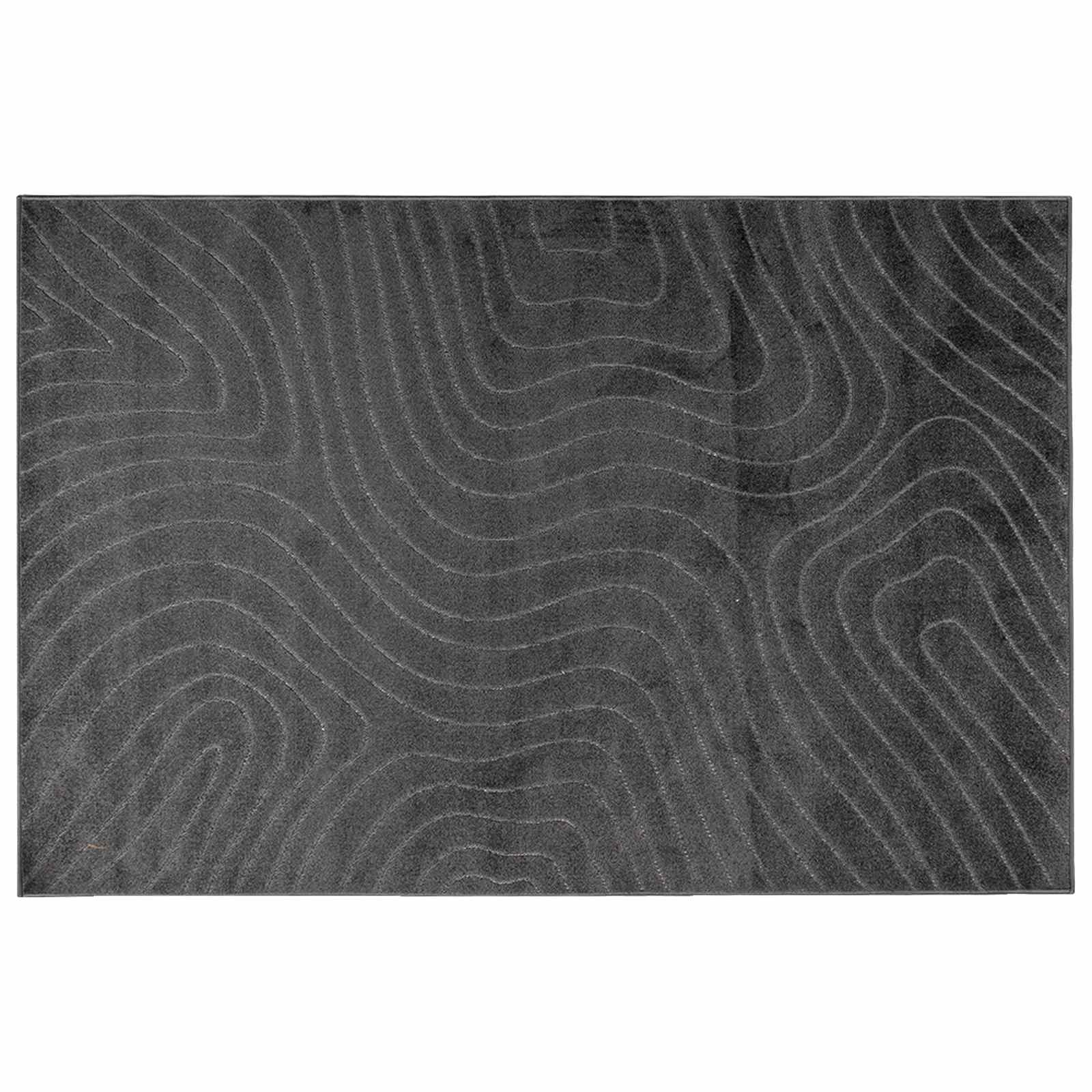 Tepisi za područja PALMERAS Antracit 280 x 200 cm Poliester
