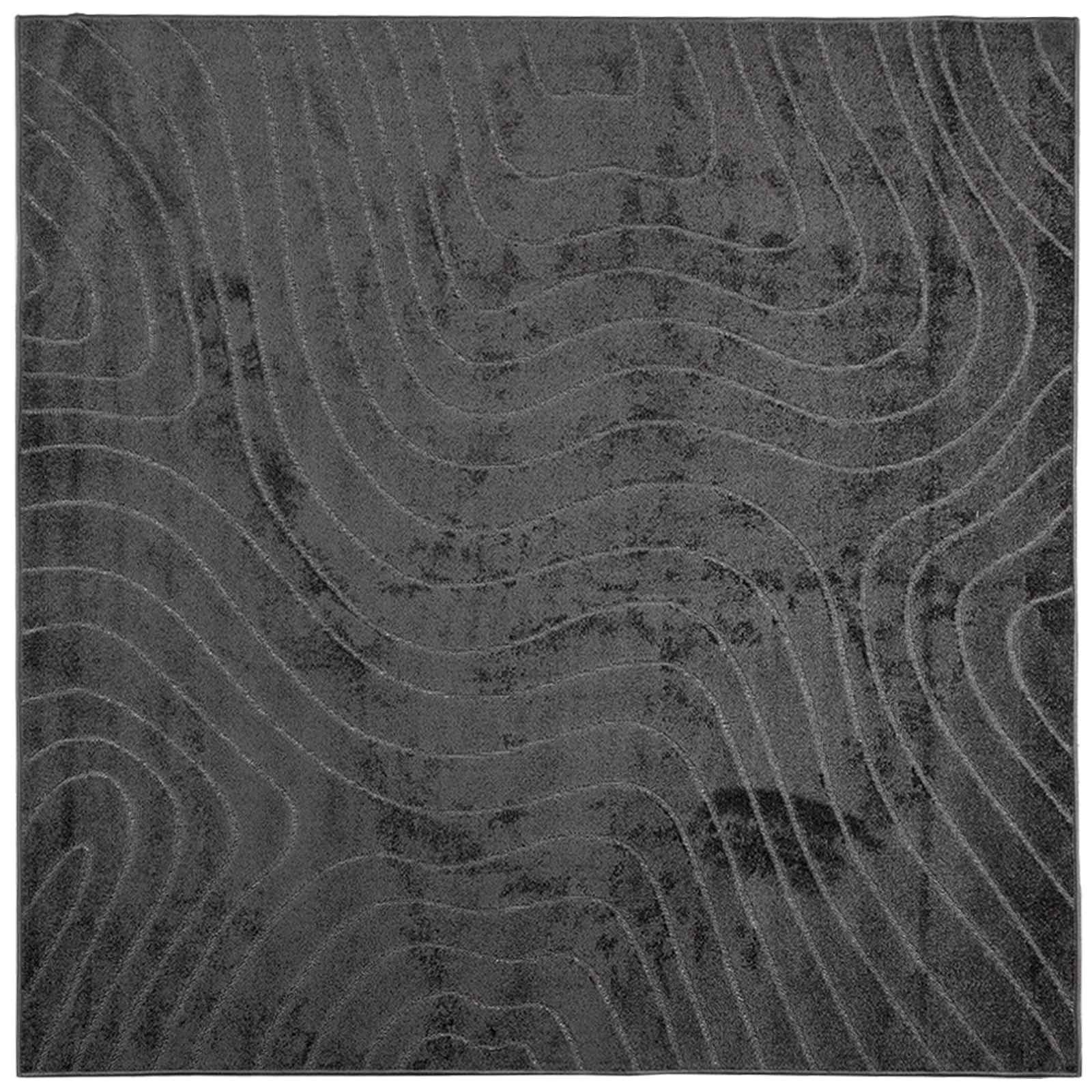 Tepisi za područja PALMERAS Antracit 200 x 200 cm Poliester