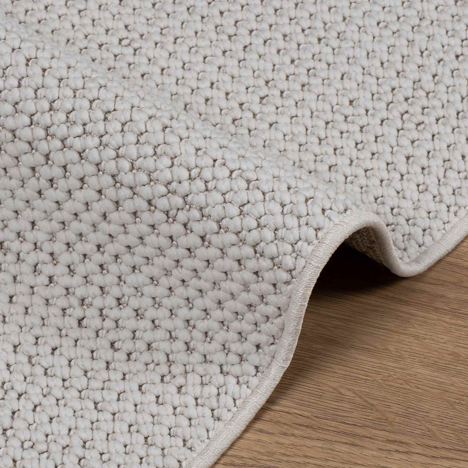 Tepisi za područja Pravokutni LUGO Krema 150 x 80 cm Poliester