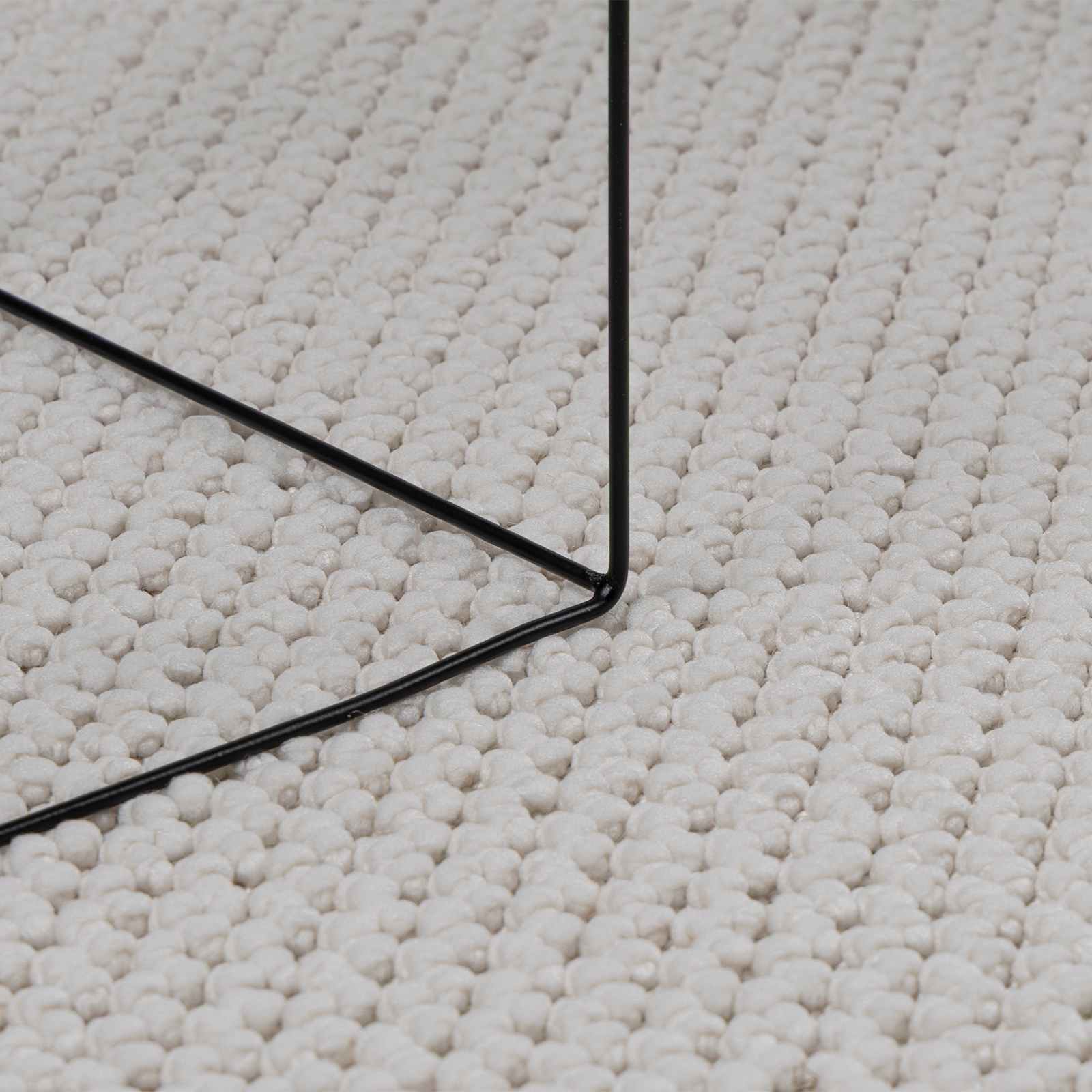 Tepisi za područja Pravokutni LUGO Krema 150 x 80 cm Poliester