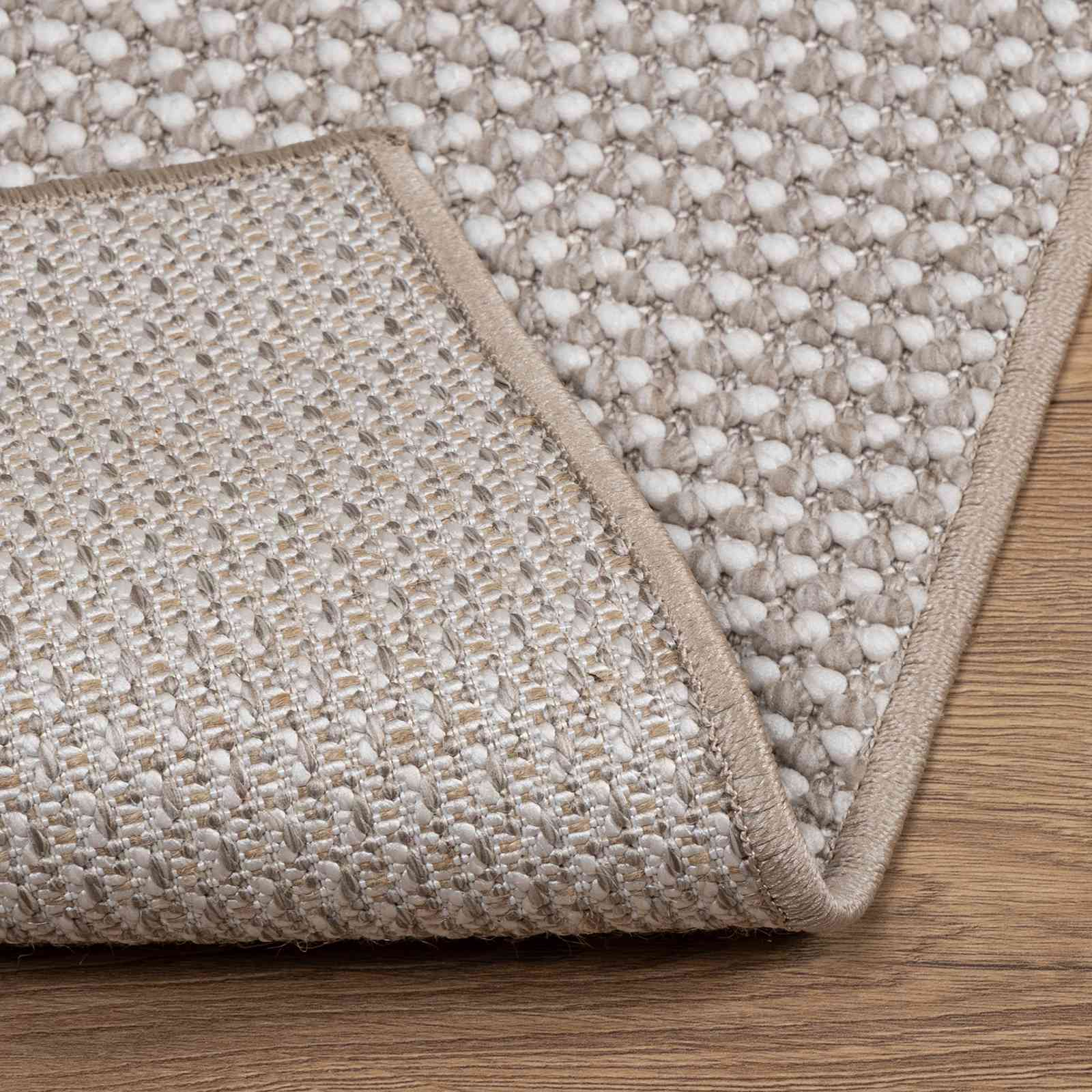Tepisi za područja LUGO Krem i Taupe 230 x 160 cm Poliester