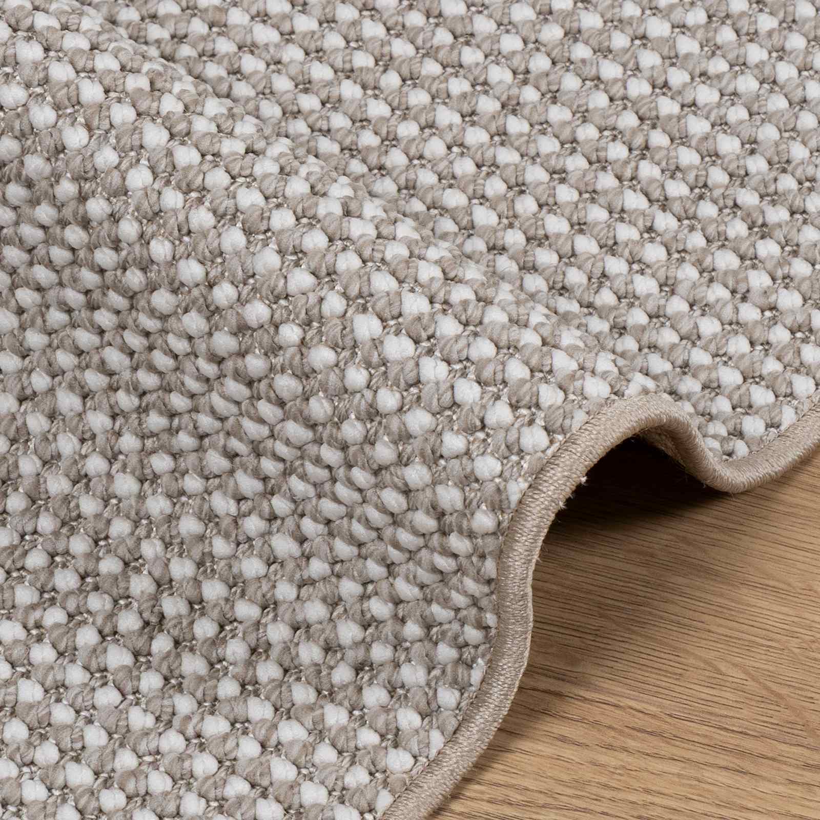 Tepisi za područja LUGO Krem i Taupe 230 x 160 cm Poliester