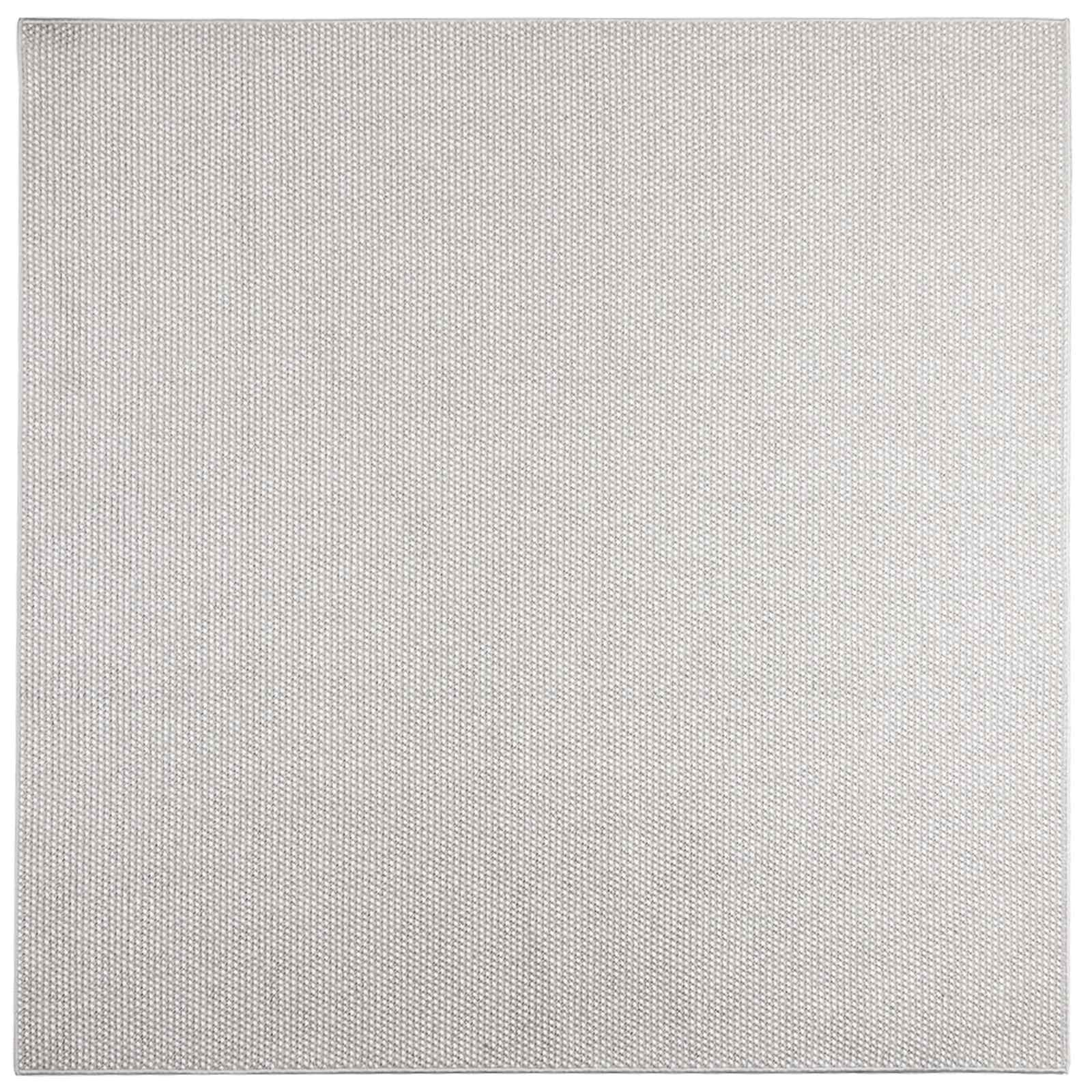 Tepisi za područja LUGO Krem i Siva 240 x 240 cm Poliester