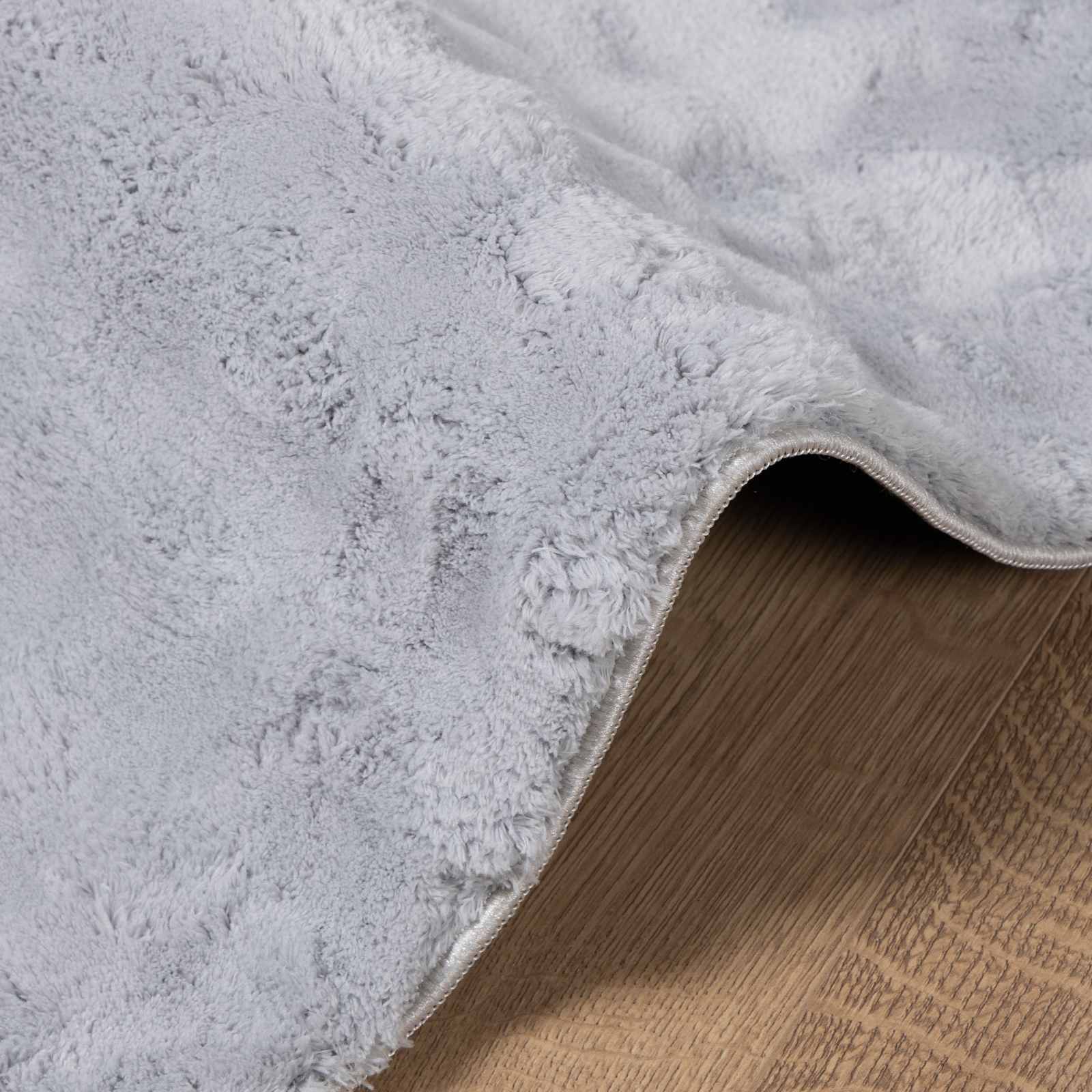 Tepisi za područja Pravokutni SIROLO Sivi 200 x 80 cm Poliester