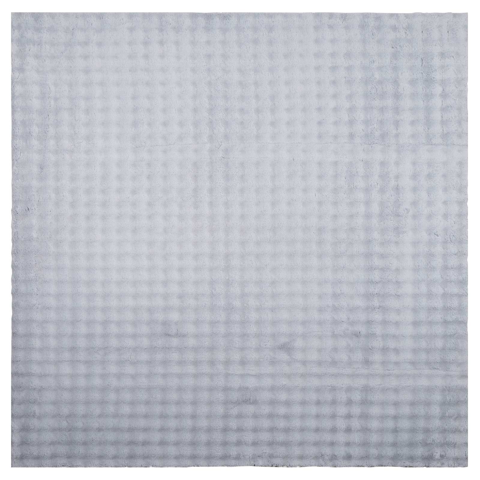 Tepisi za područja Četvrtasti SIROLO Sivi 120 x 120 cm