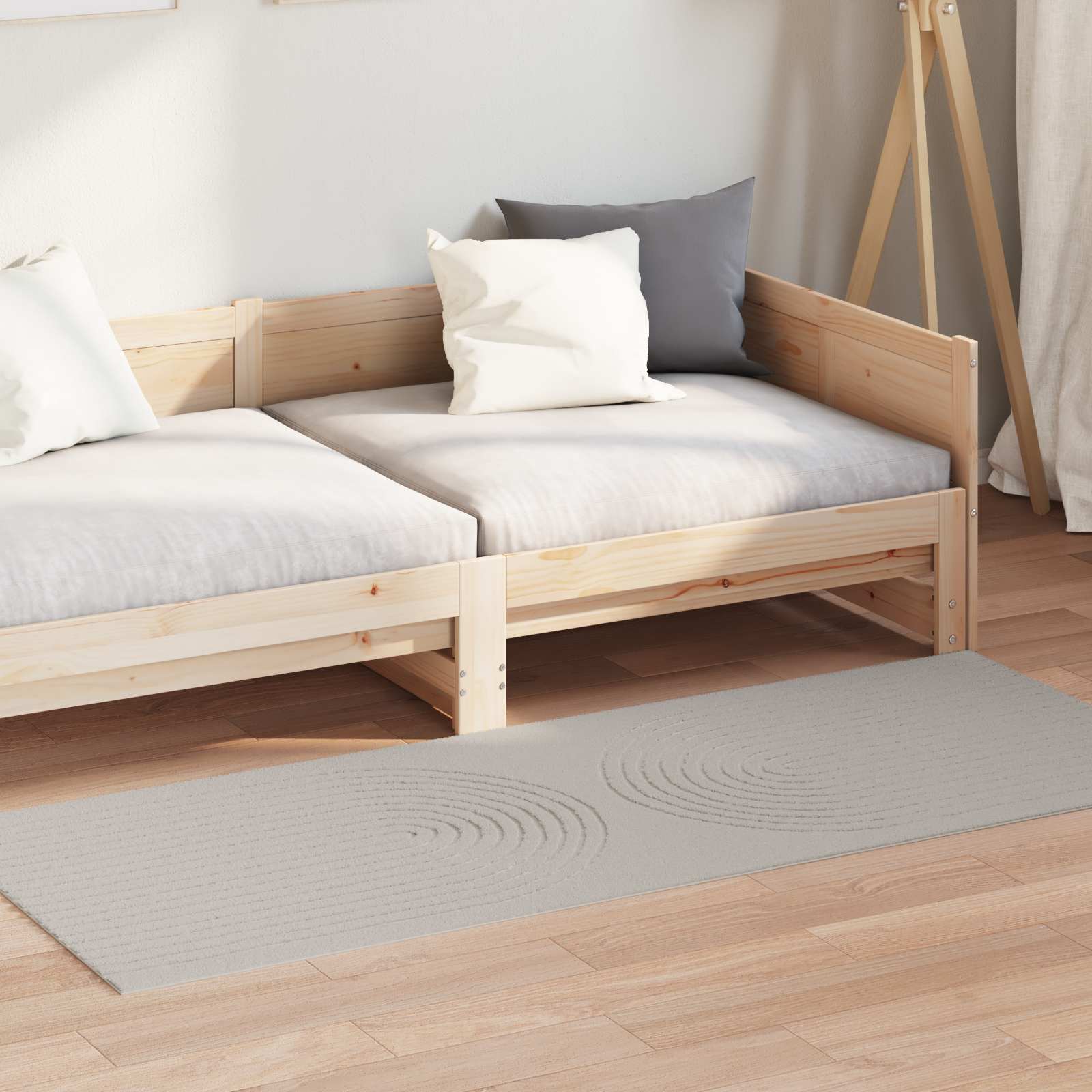 Tepisi za područja Pravokutni GALATI Krema 200 x 80 cm