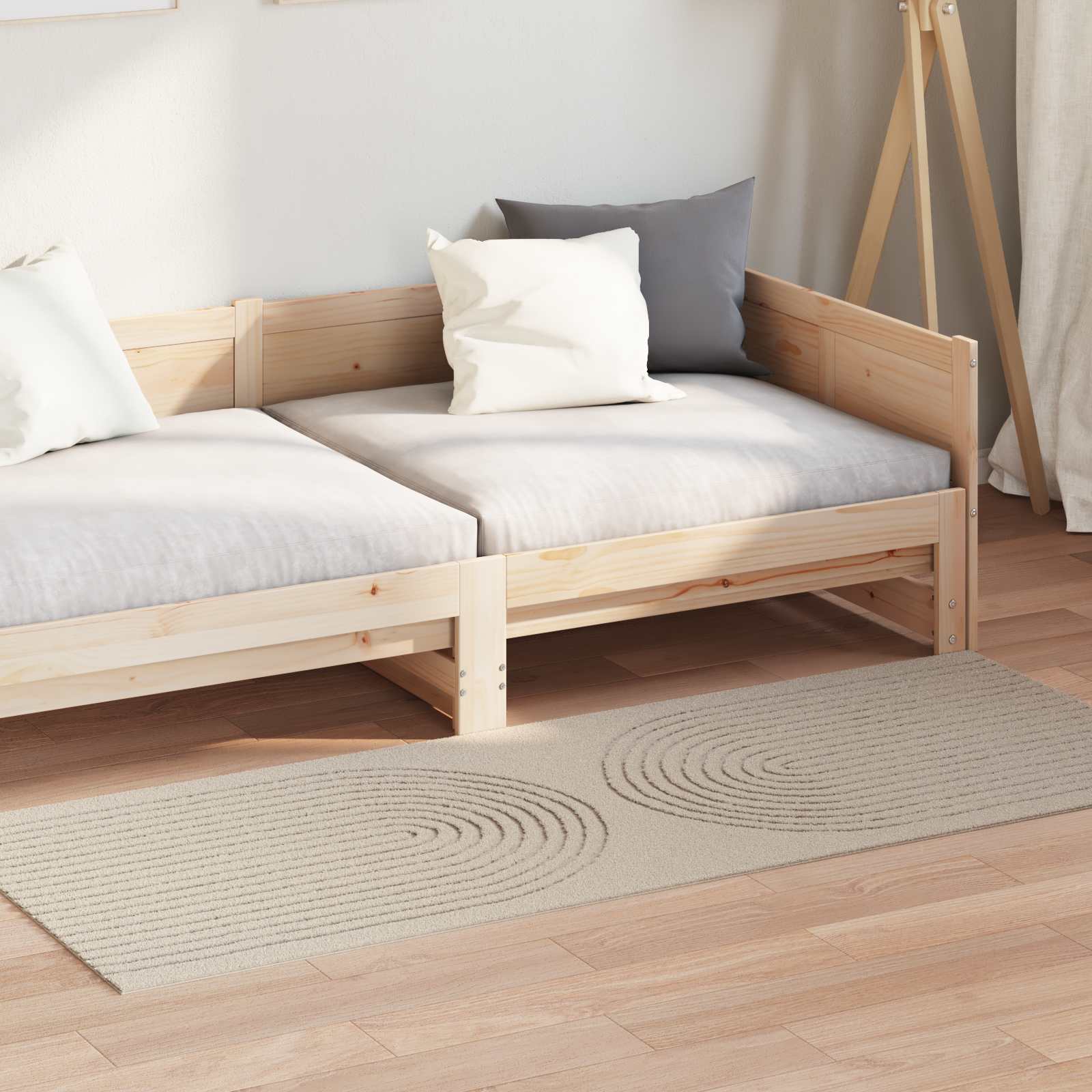 Tepisi za područja Pravokutni GALATI Bež 200 x 80 cm Poliester