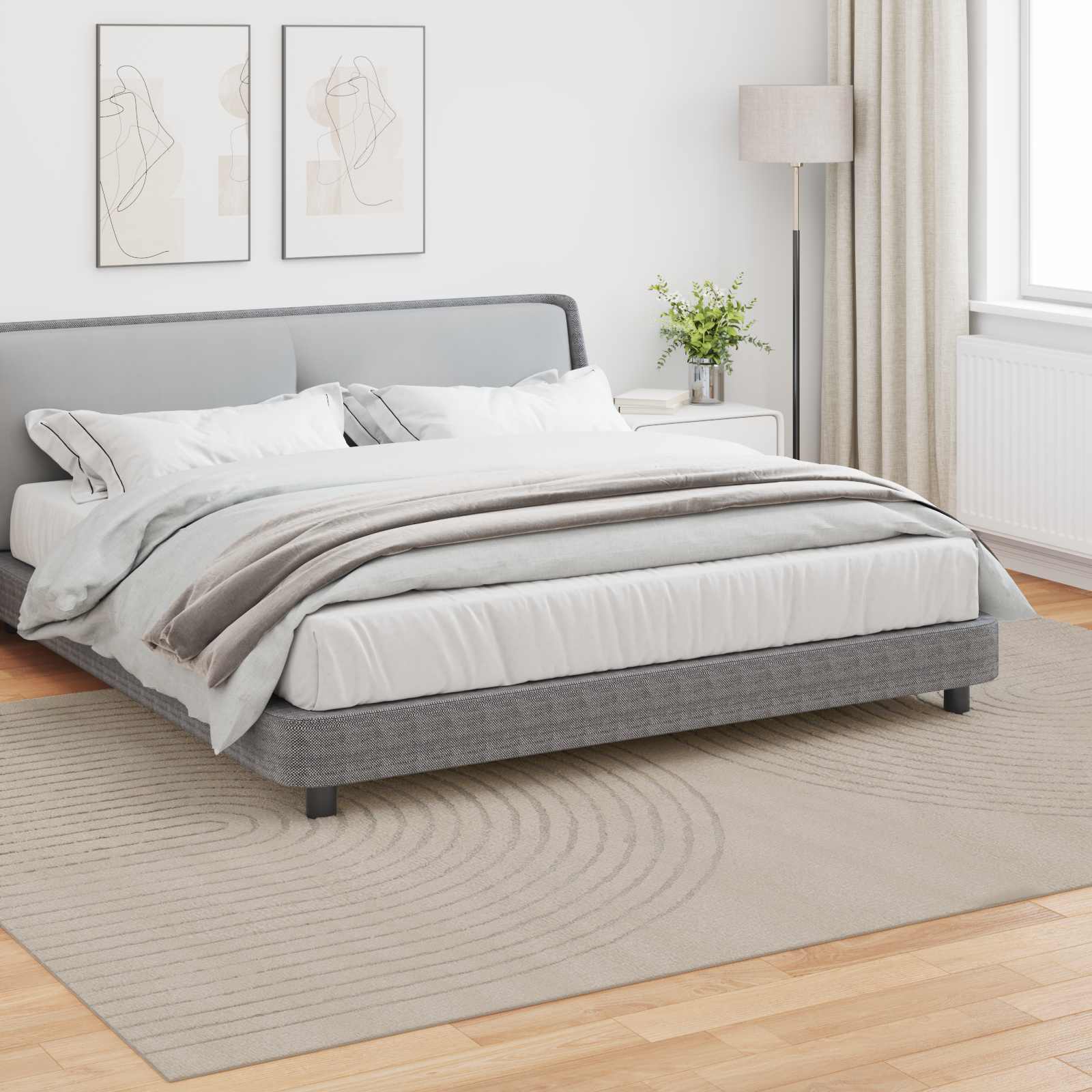 Tepisi za područja Pravokutni GALATI Bež 340 x 240 cm Poliester