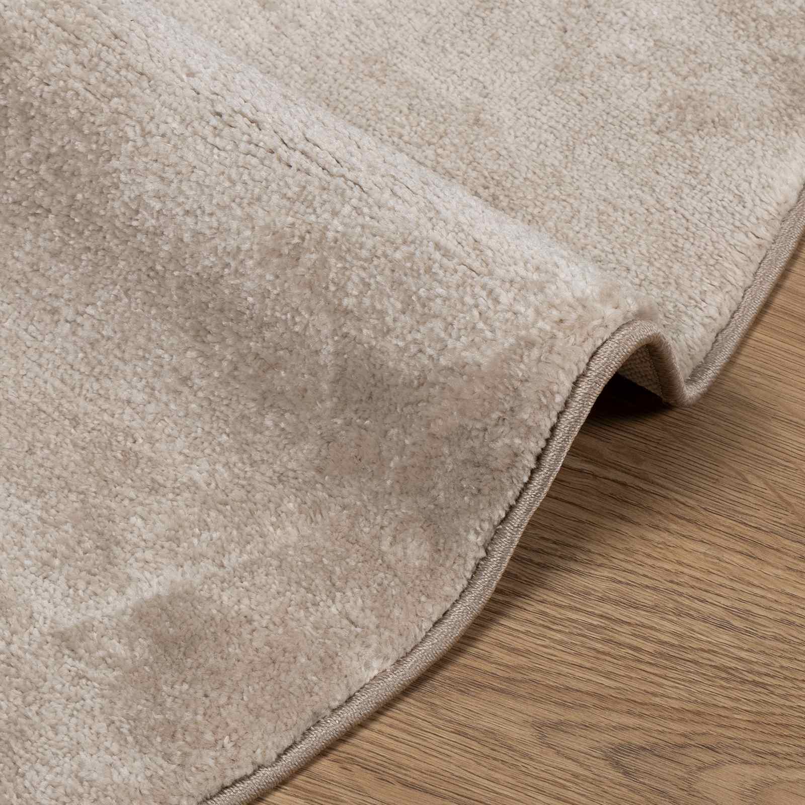 Tepisi za područja Kružni GALATI Bež Ø 120 CM Poliester
