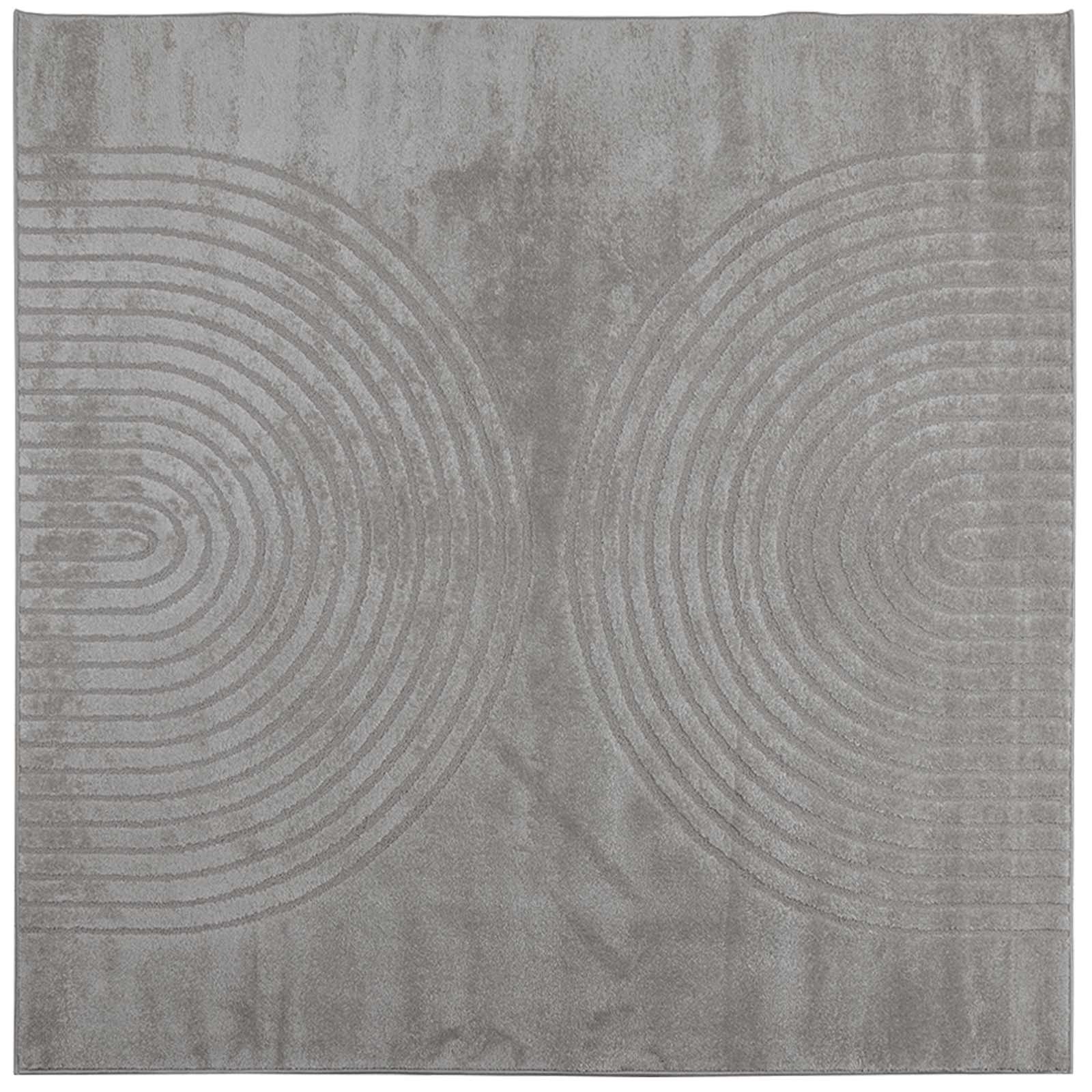 Tepisi za područja Četvrtasti GALATI Sivi 200 x 200 cm