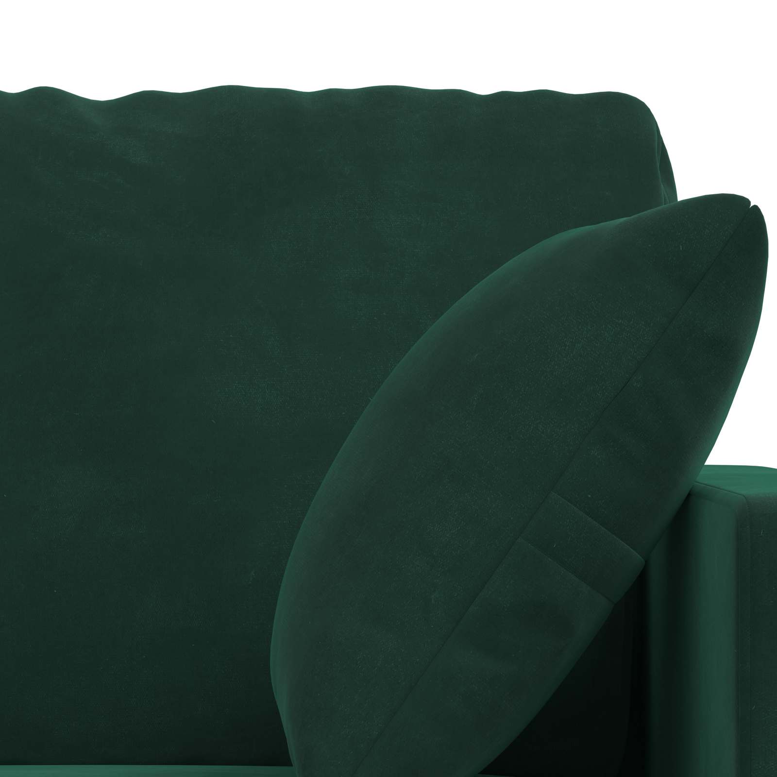 Set sofe 2 pcs Tamnozelena 138 x 78 x 80 cm Baršun
