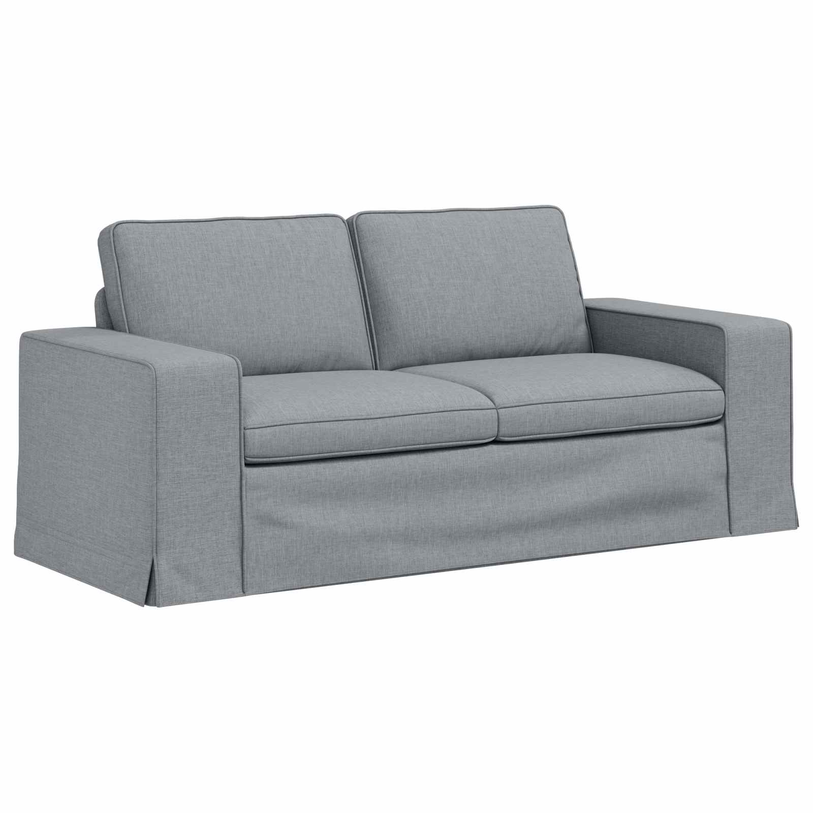 Set sofe 2 pcs Svijetlo siva 182 x 80 x 82 cm tkanina
