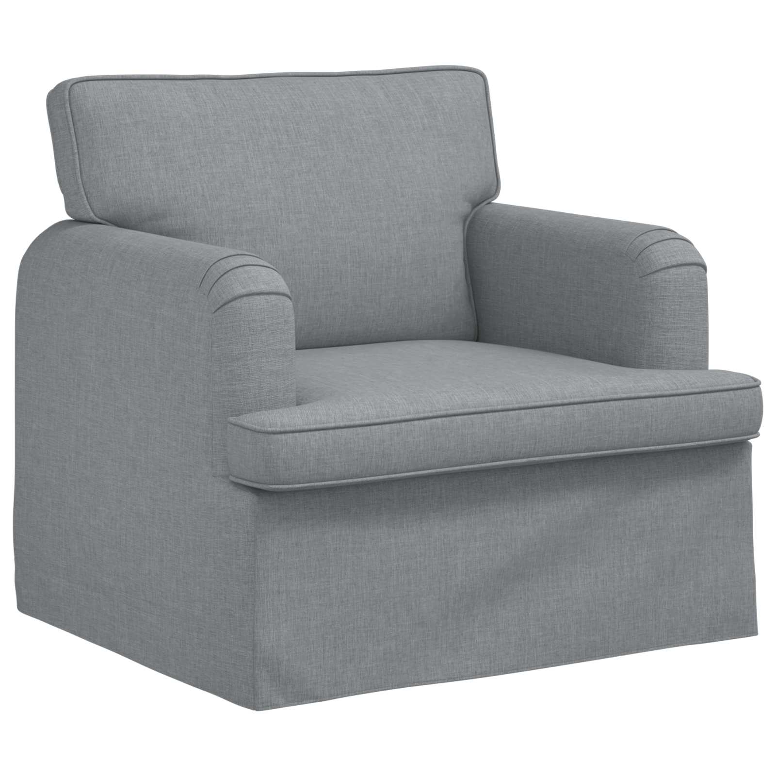 Set sofe 2 pcs Svijetlo siva 162 x 80 x 85 cm tkanina