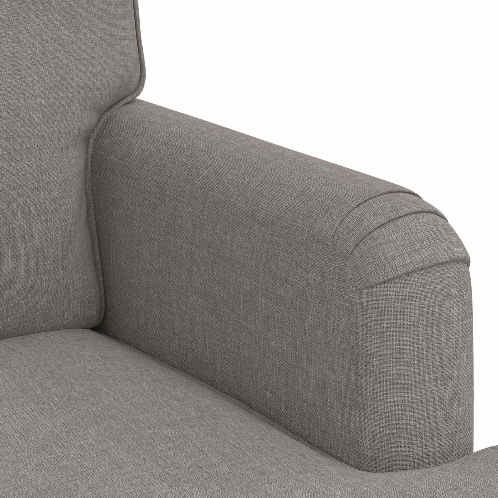 Set sofe 2 pcs Sivo-smeđa 162 x 80 x 85 cm tkanina