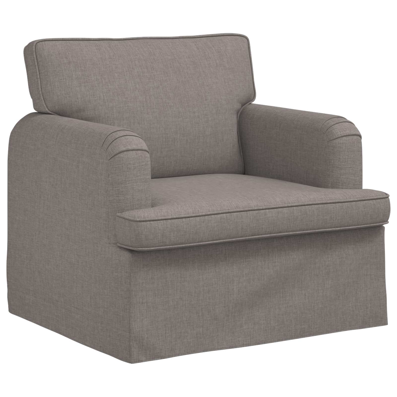 Set sofe 2 pcs Sivo-smeđa 162 x 80 x 85 cm tkanina